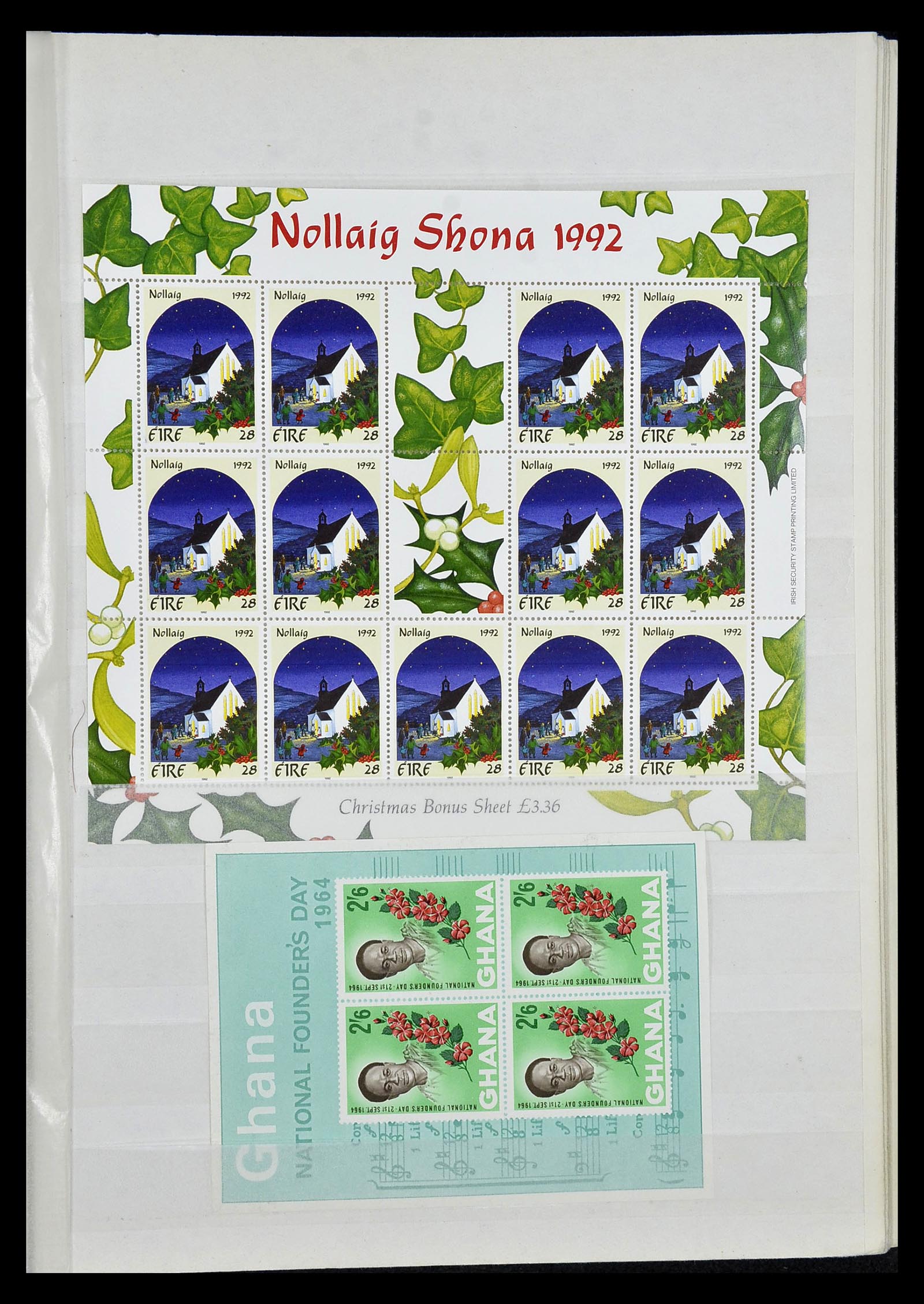 34709 005 - Stamp Collection 34709 World souvenir sheets 1938-2017!
