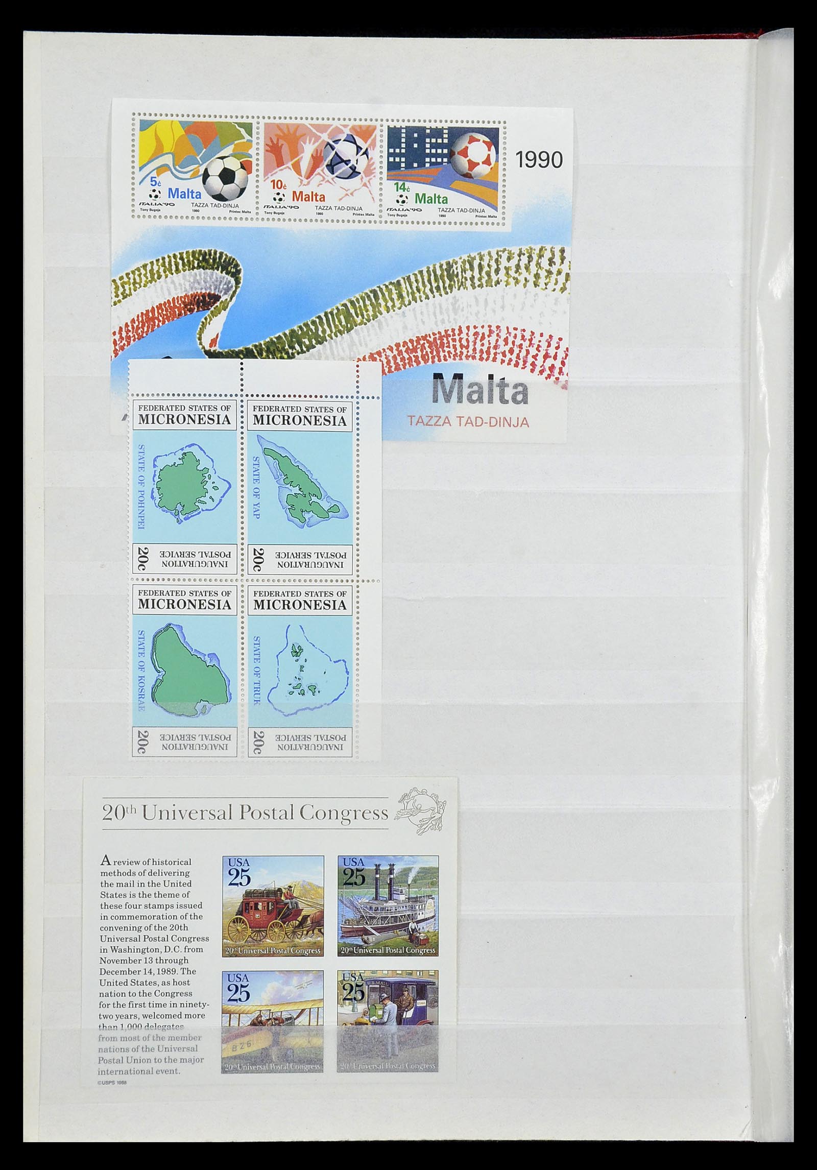 34709 006 - Stamp Collection 34709 World souvenir sheets 1938-2017!