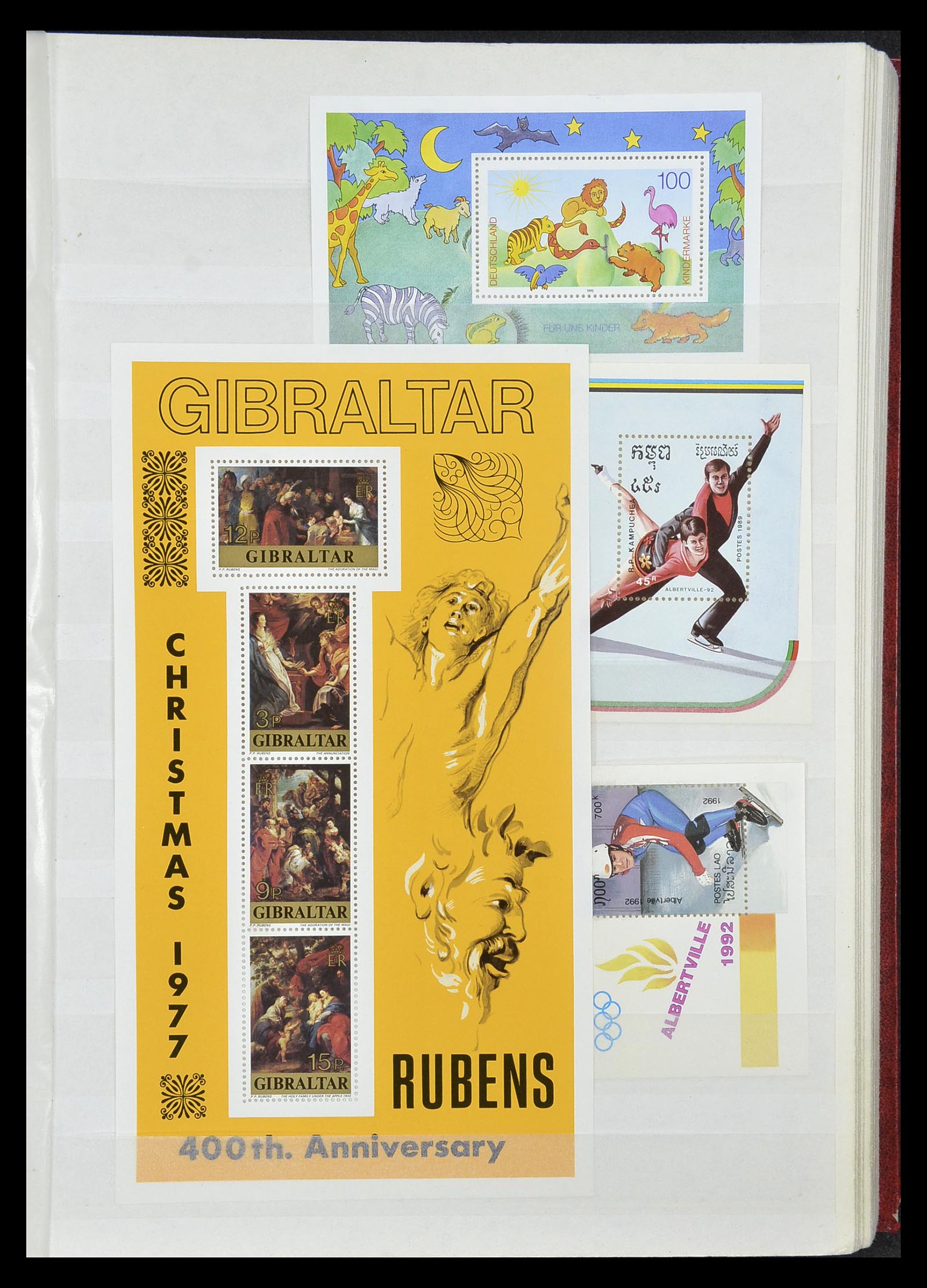 34709 015 - Postzegelverzameling 34709 Wereld blokken 1938-2017!