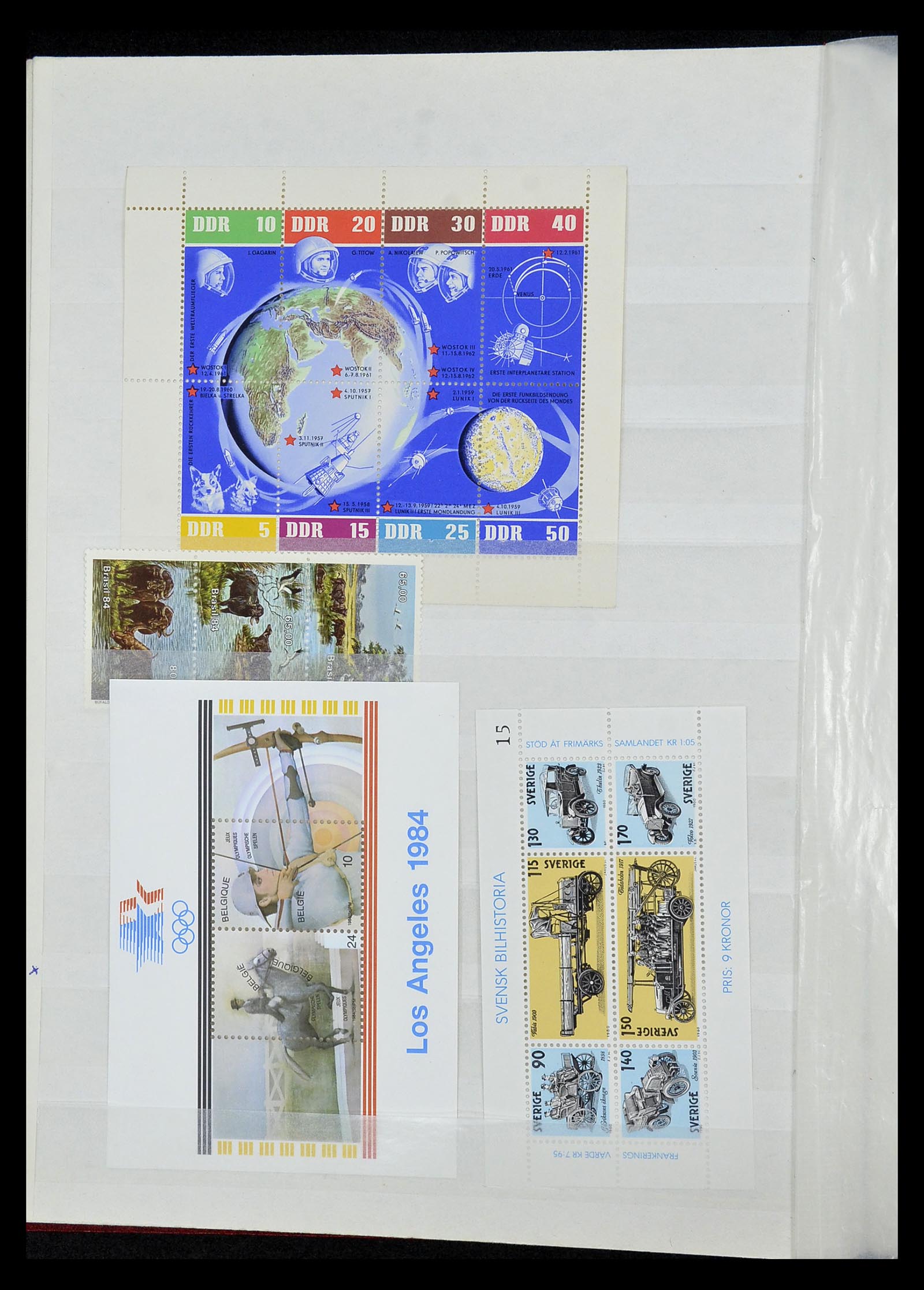 34709 022 - Stamp Collection 34709 World souvenir sheets 1938-2017!