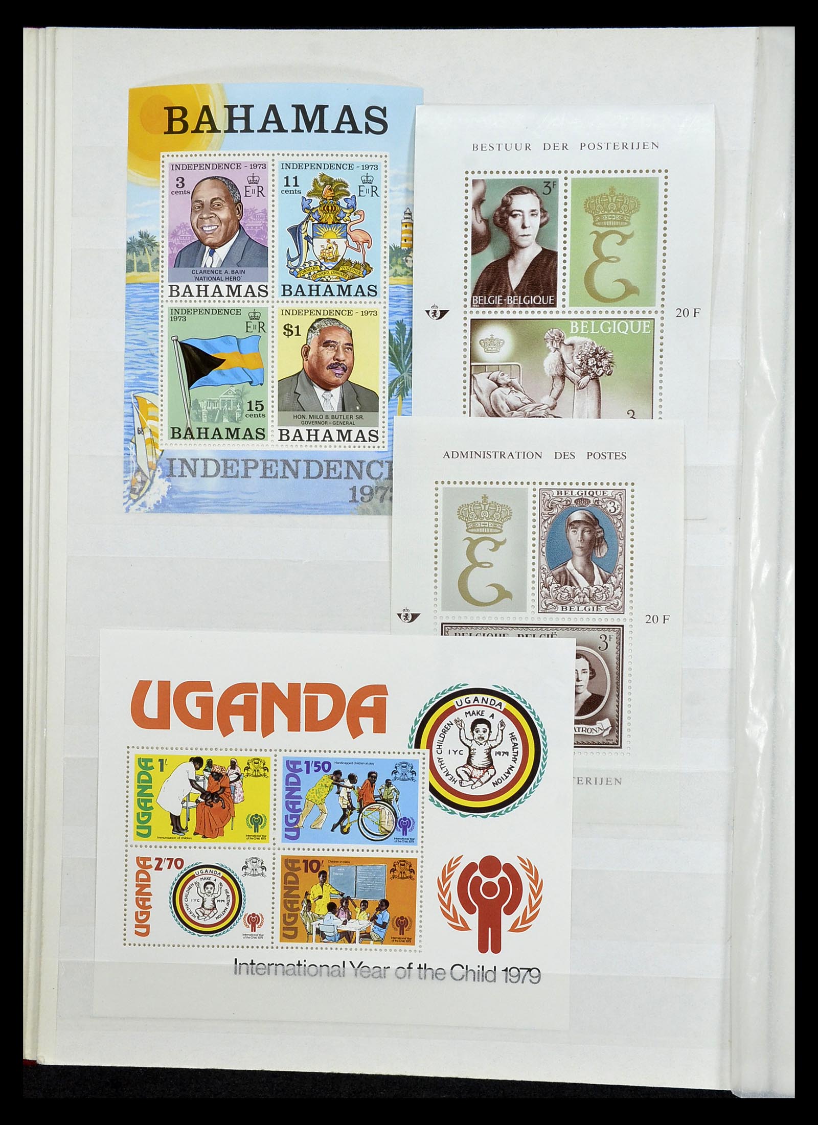 34709 028 - Postzegelverzameling 34709 Wereld blokken 1938-2017!