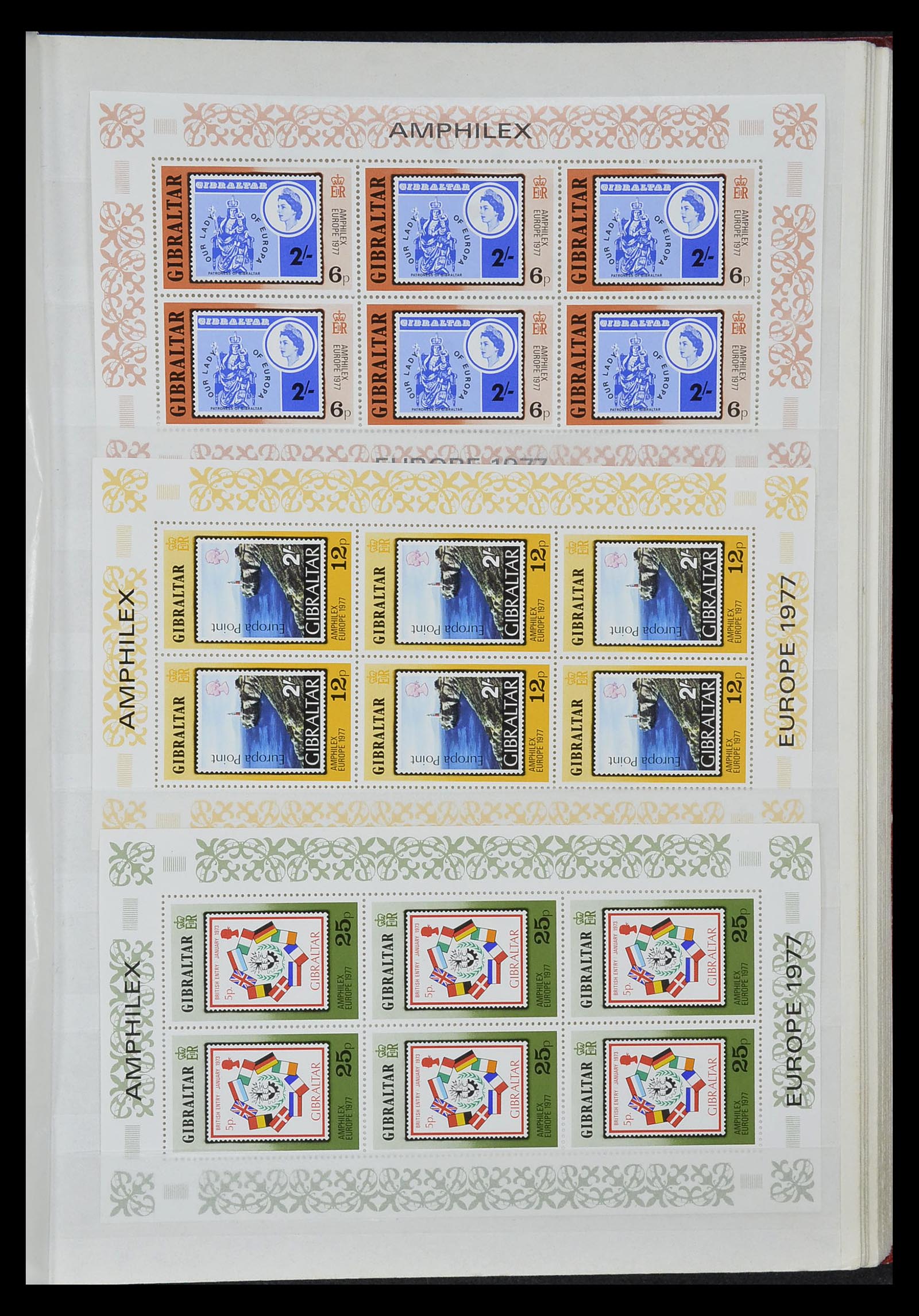 34709 037 - Postzegelverzameling 34709 Wereld blokken 1938-2017!