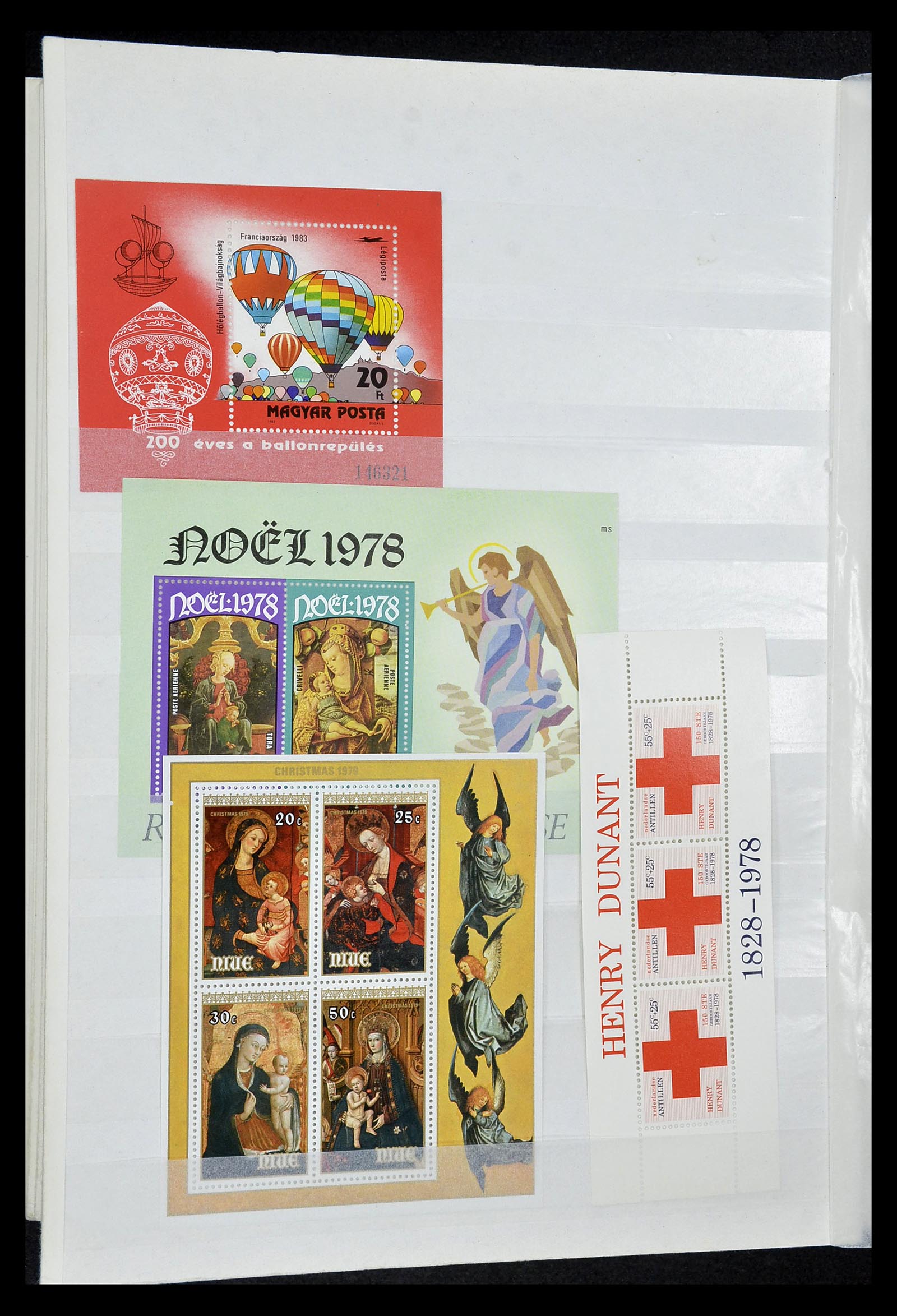 34709 042 - Stamp Collection 34709 World souvenir sheets 1938-2017!