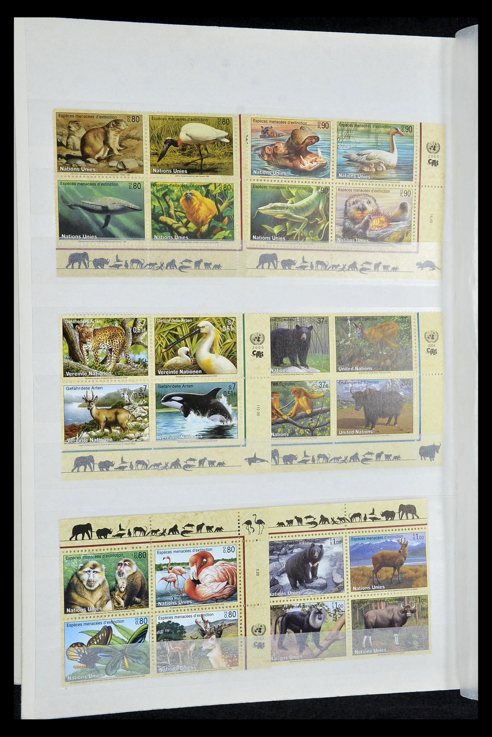 34709 054 - Postzegelverzameling 34709 Wereld blokken 1938-2017!