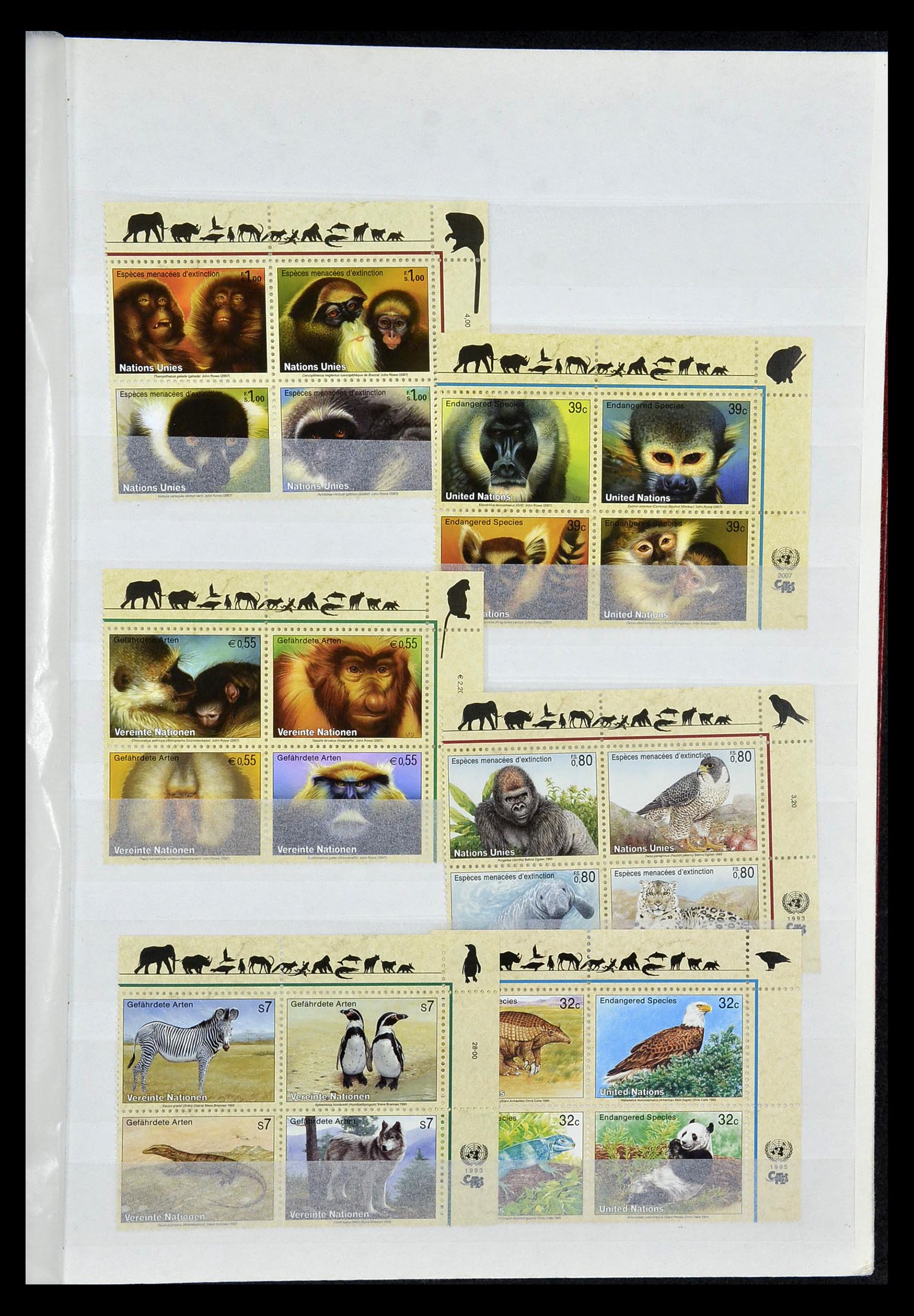 34709 055 - Postzegelverzameling 34709 Wereld blokken 1938-2017!