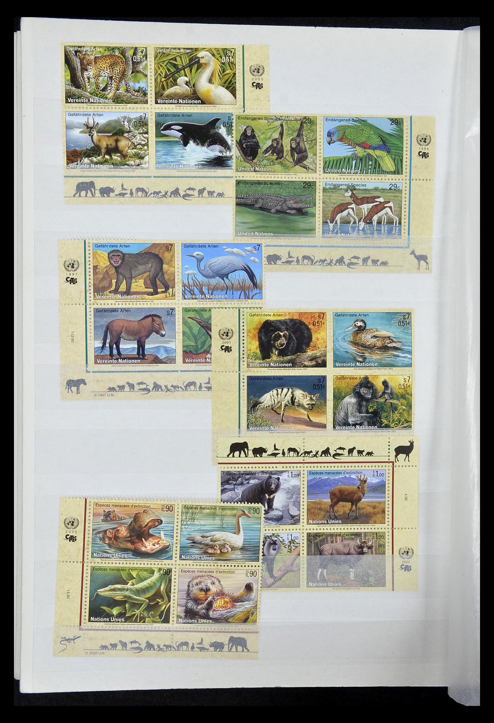 34709 056 - Postzegelverzameling 34709 Wereld blokken 1938-2017!