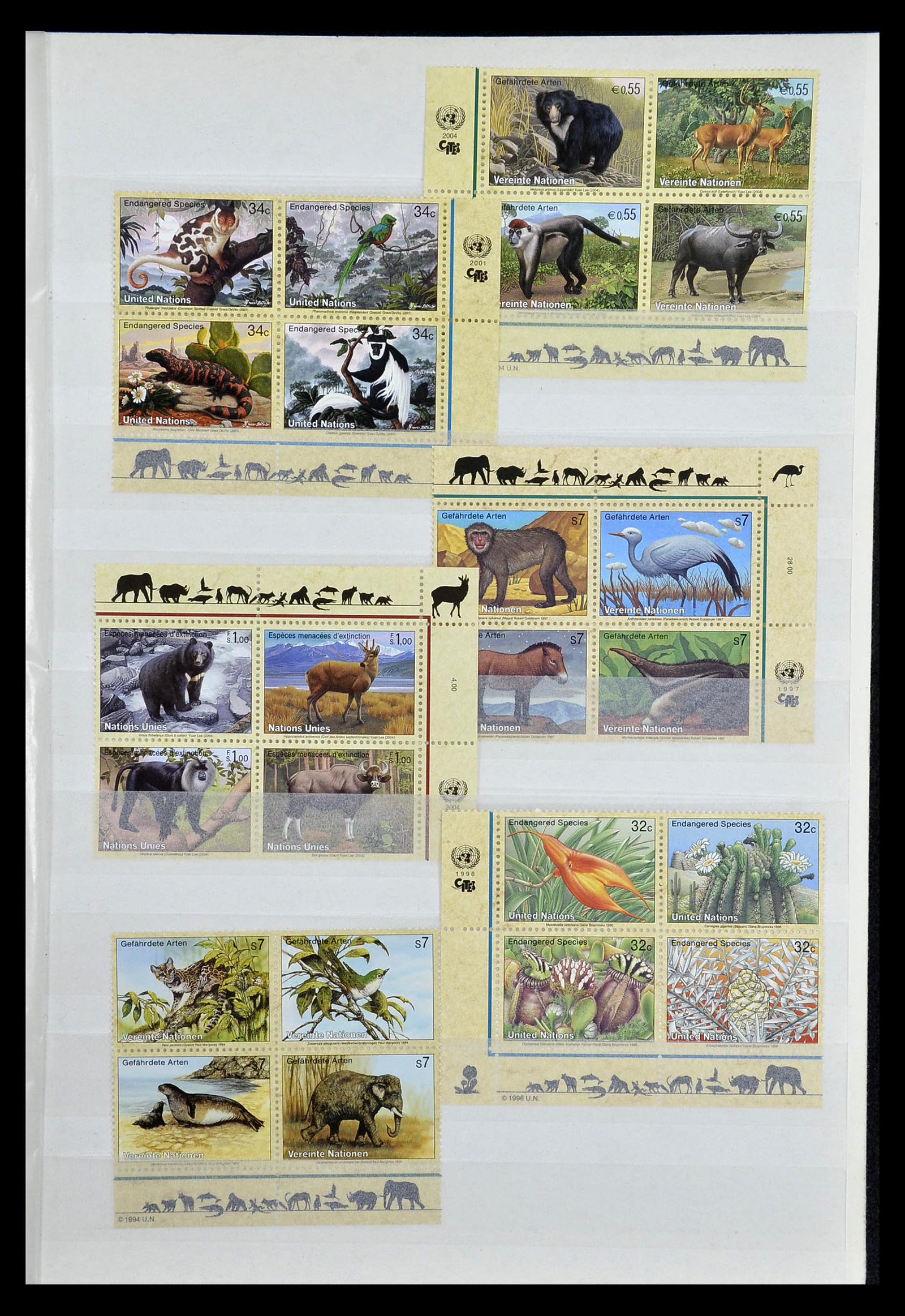 34709 057 - Postzegelverzameling 34709 Wereld blokken 1938-2017!