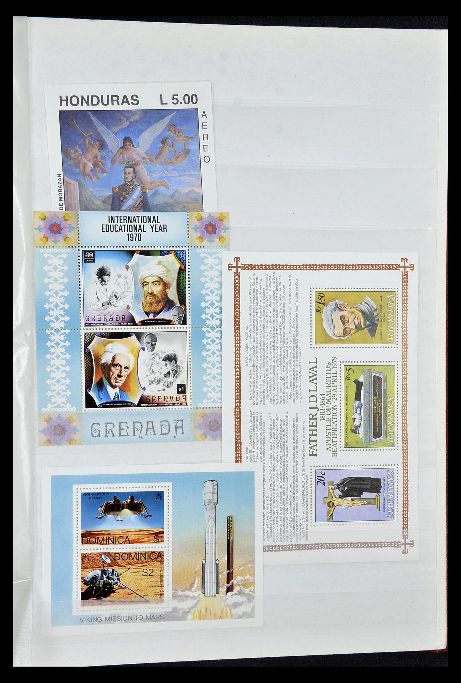 34709 059 - Stamp Collection 34709 World souvenir sheets 1938-2017!