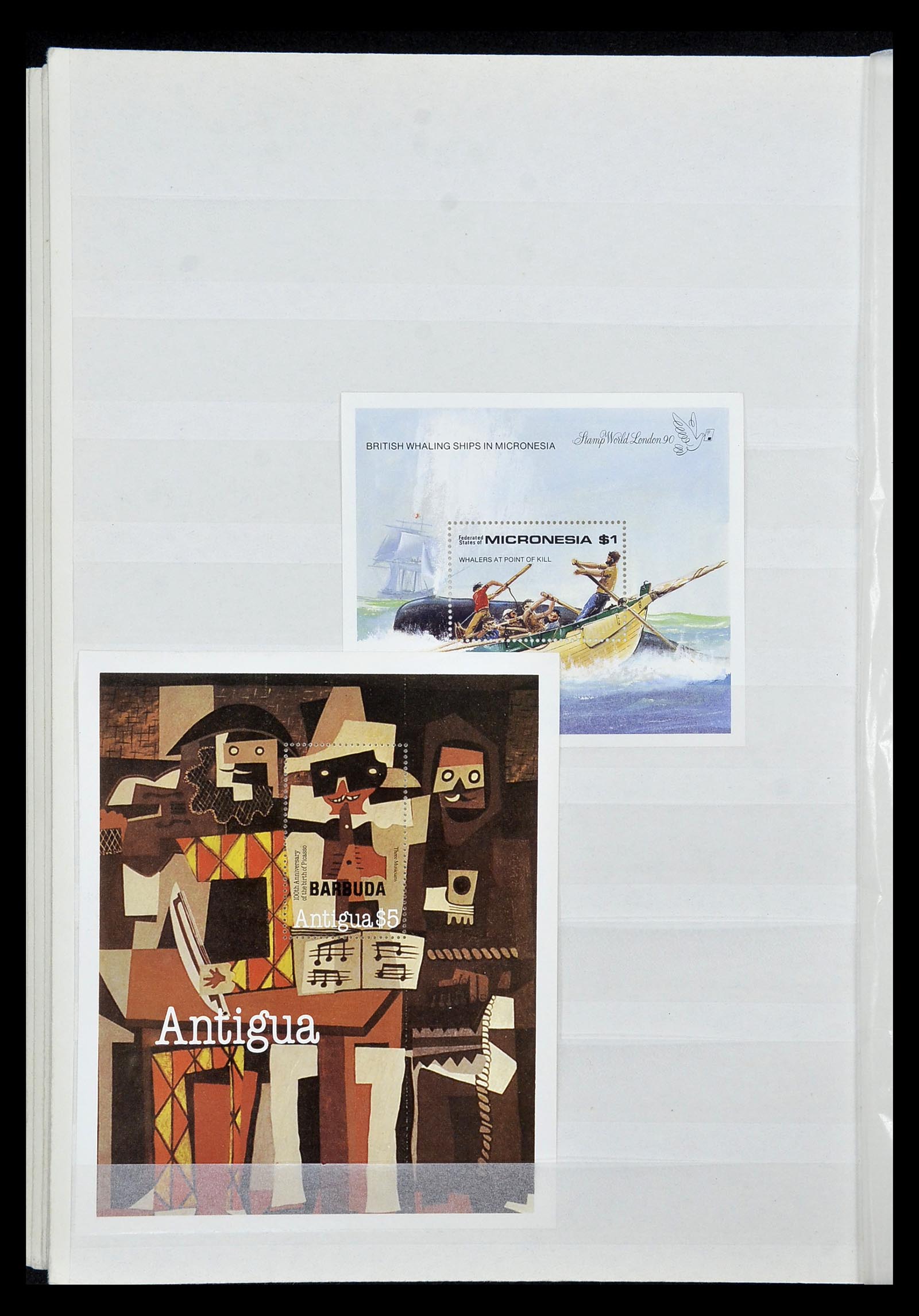 34709 060 - Postzegelverzameling 34709 Wereld blokken 1938-2017!