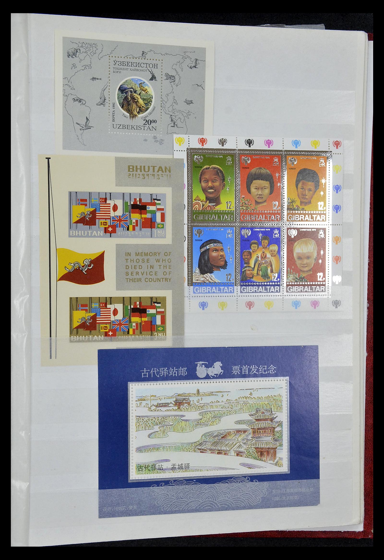 34709 061 - Postzegelverzameling 34709 Wereld blokken 1938-2017!