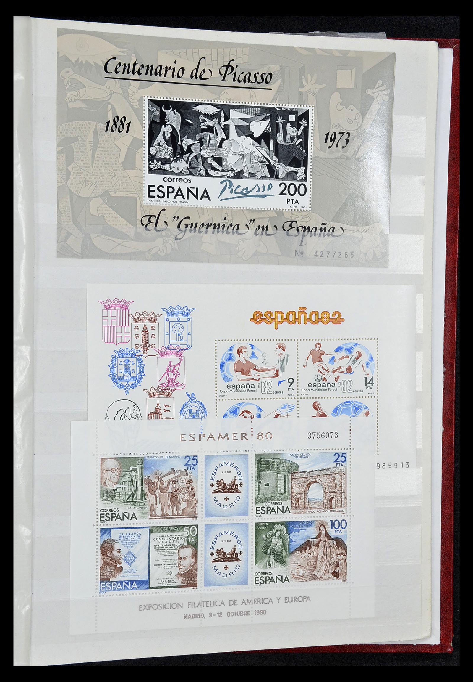34709 063 - Postzegelverzameling 34709 Wereld blokken 1938-2017!