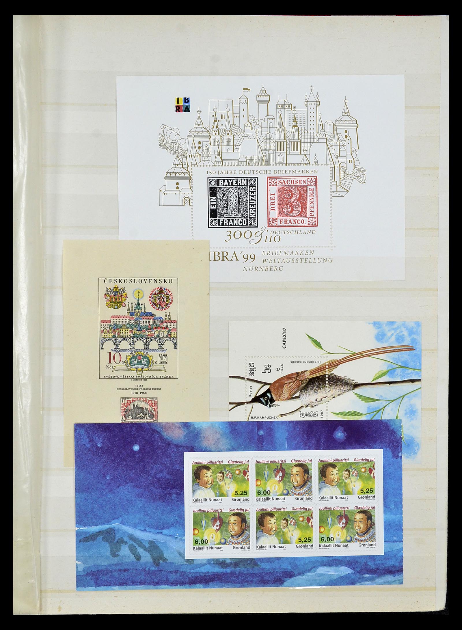 34709 065 - Stamp Collection 34709 World souvenir sheets 1938-2017!