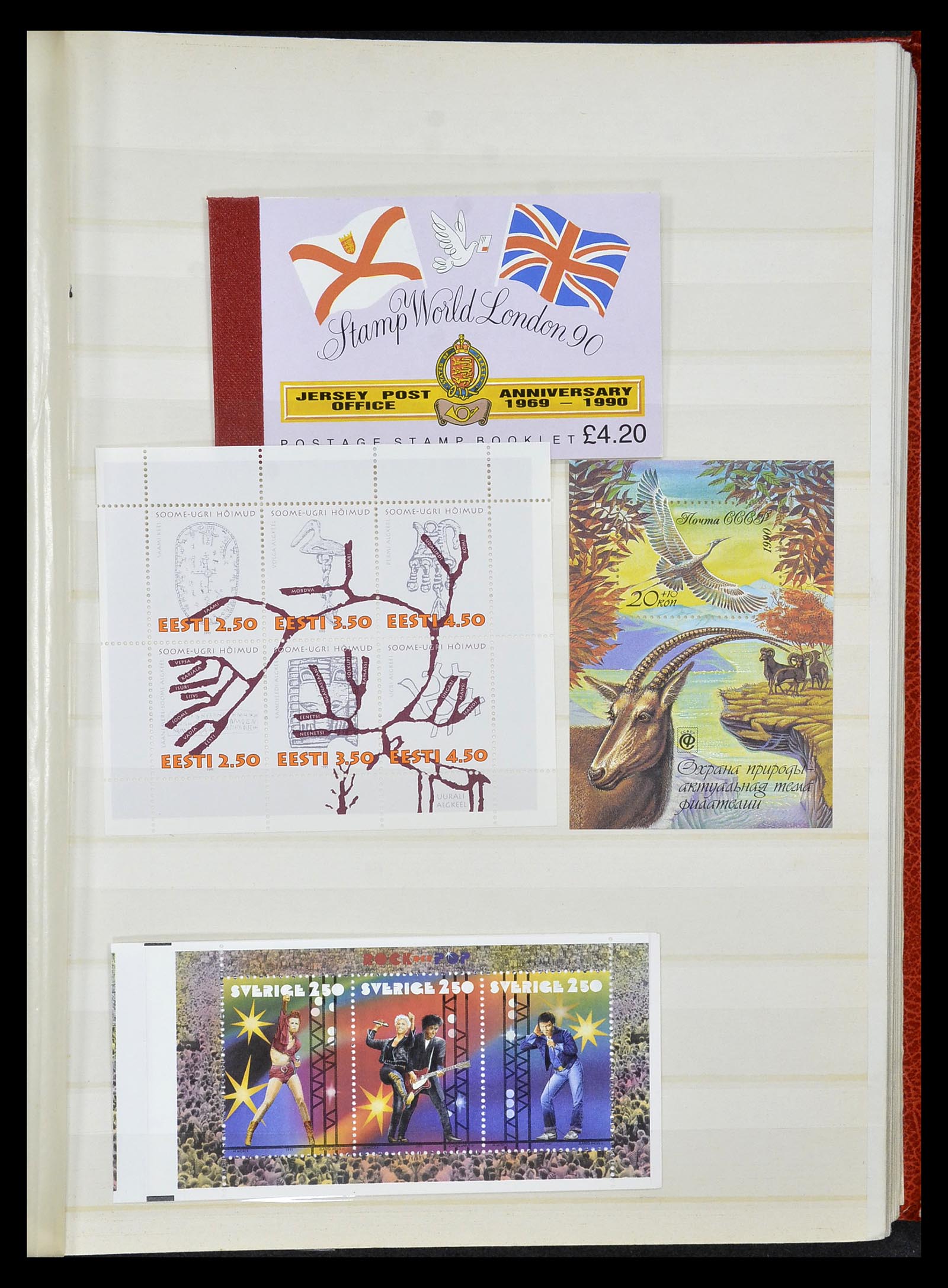 34709 069 - Postzegelverzameling 34709 Wereld blokken 1938-2017!