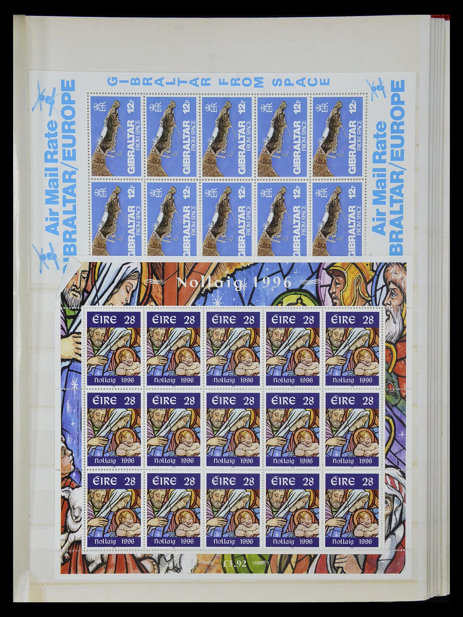34709 077 - Postzegelverzameling 34709 Wereld blokken 1938-2017!