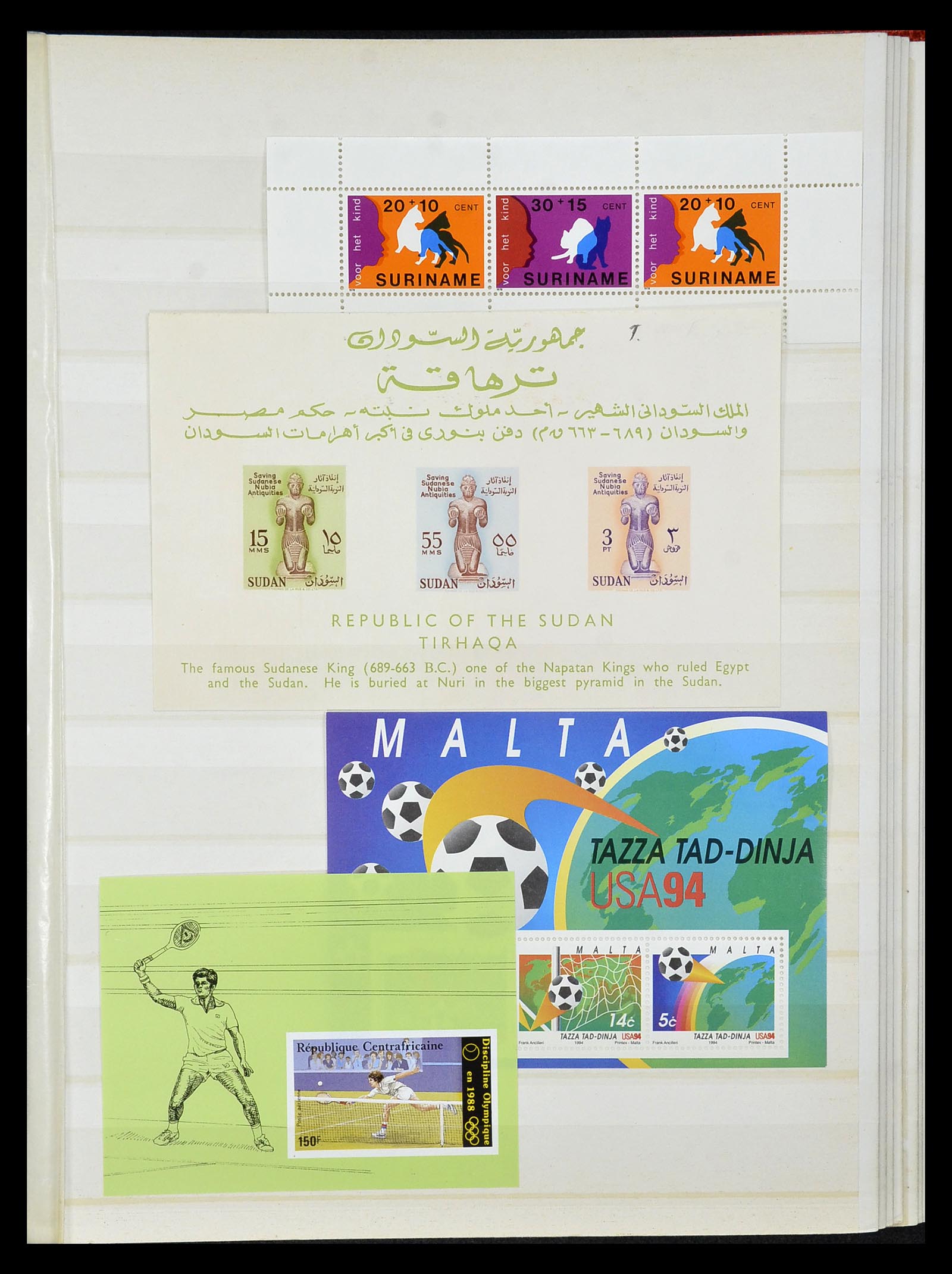 34709 078 - Stamp Collection 34709 World souvenir sheets 1938-2017!