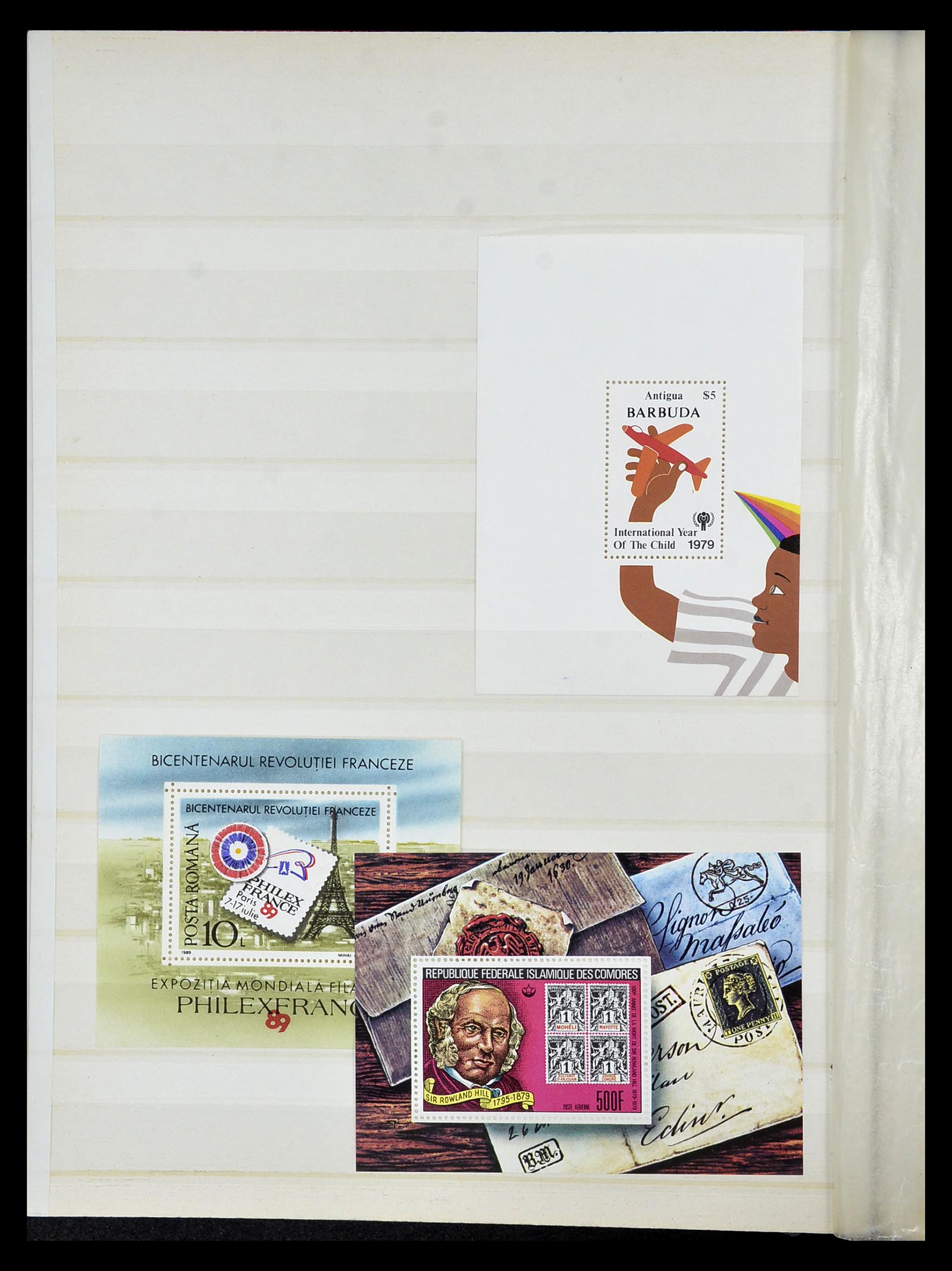 34709 083 - Postzegelverzameling 34709 Wereld blokken 1938-2017!