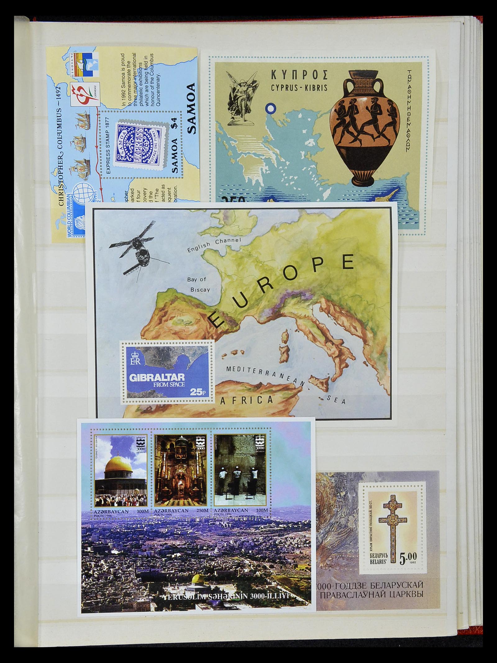 34709 097 - Stamp Collection 34709 World souvenir sheets 1938-2017!