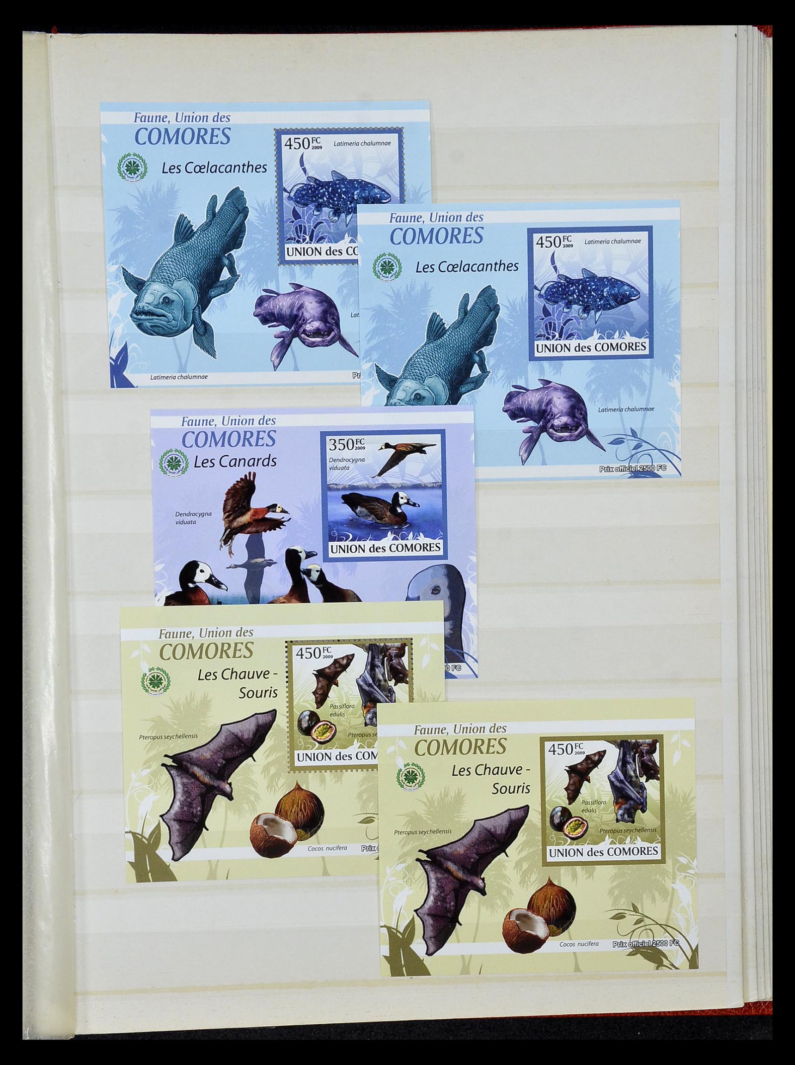 34709 098 - Postzegelverzameling 34709 Wereld blokken 1938-2017!