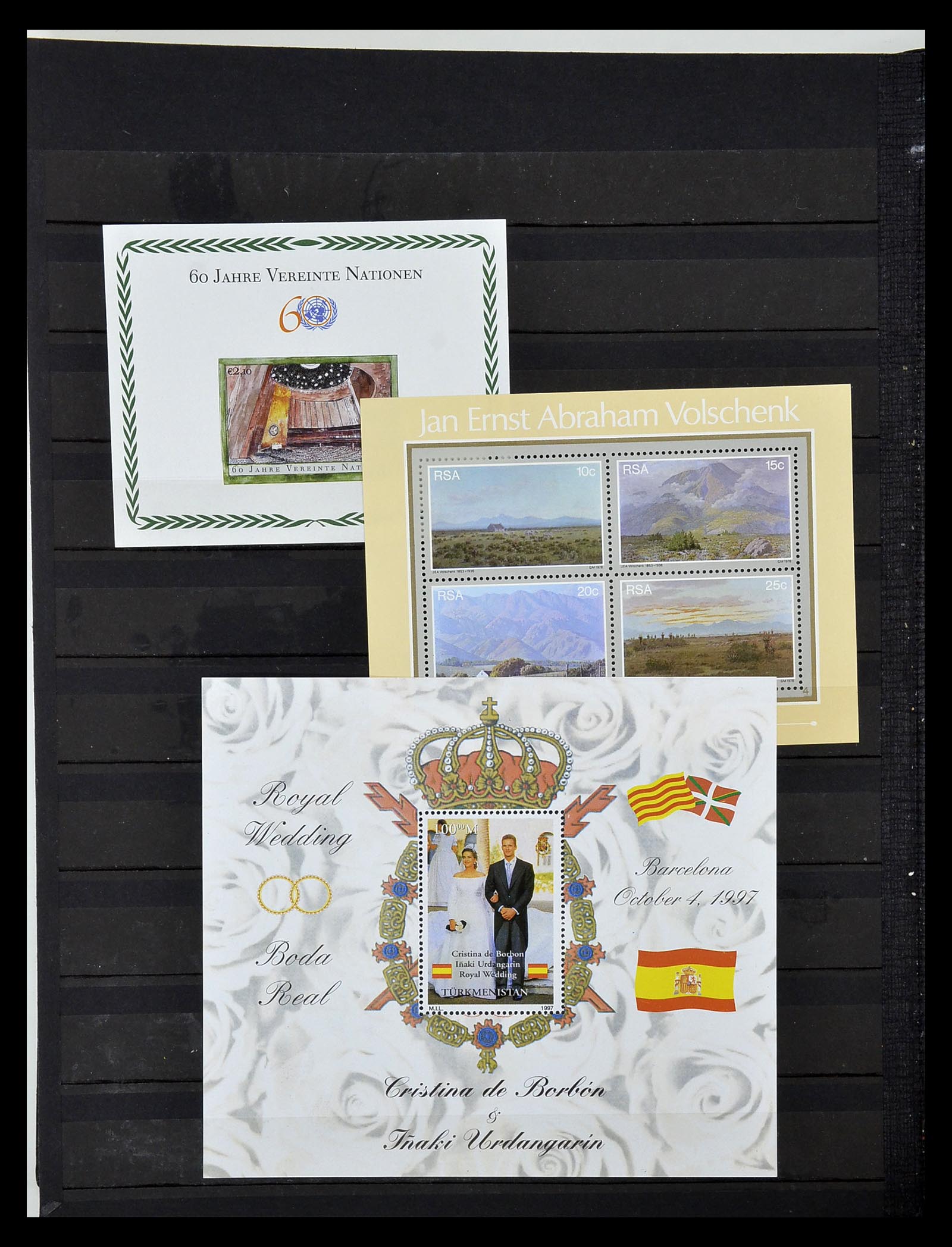 34709 701 - Postzegelverzameling 34709 Wereld blokken 1938-2017!