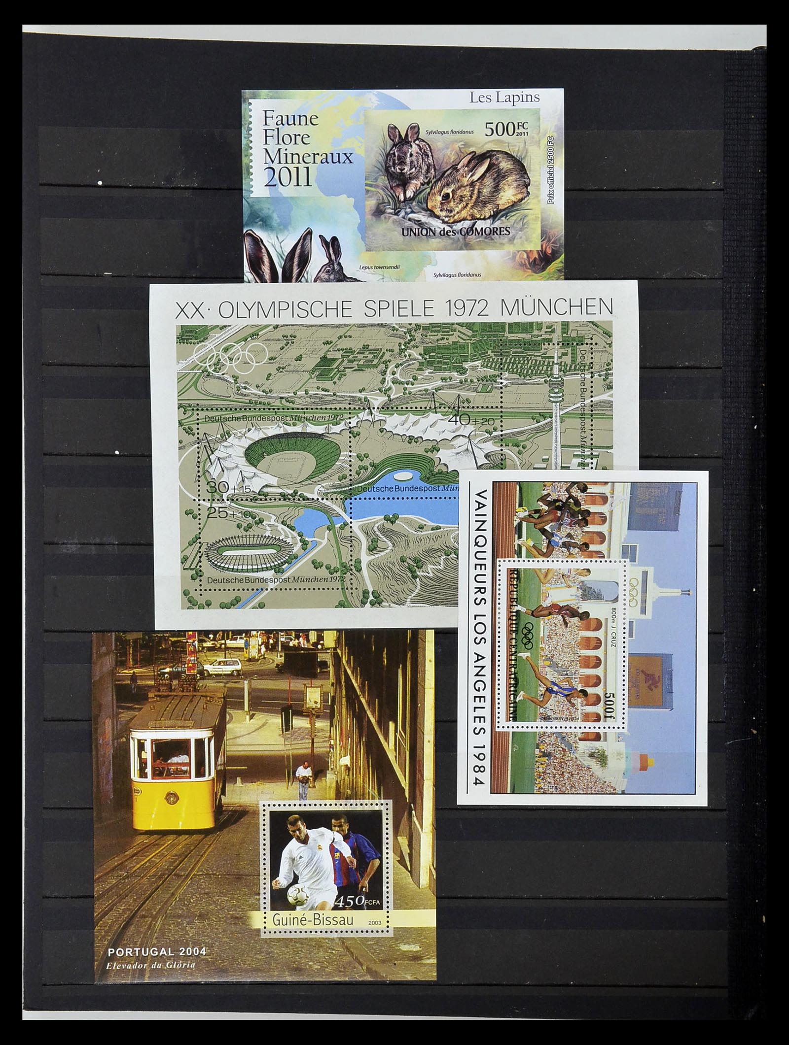 34709 705 - Postzegelverzameling 34709 Wereld blokken 1938-2017!