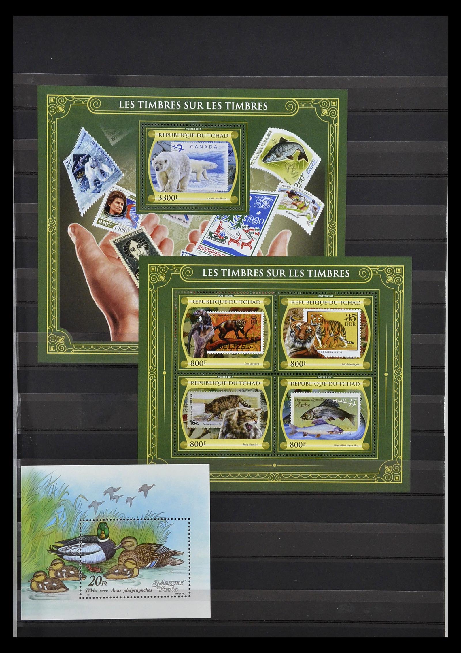 34709 707 - Postzegelverzameling 34709 Wereld blokken 1938-2017!