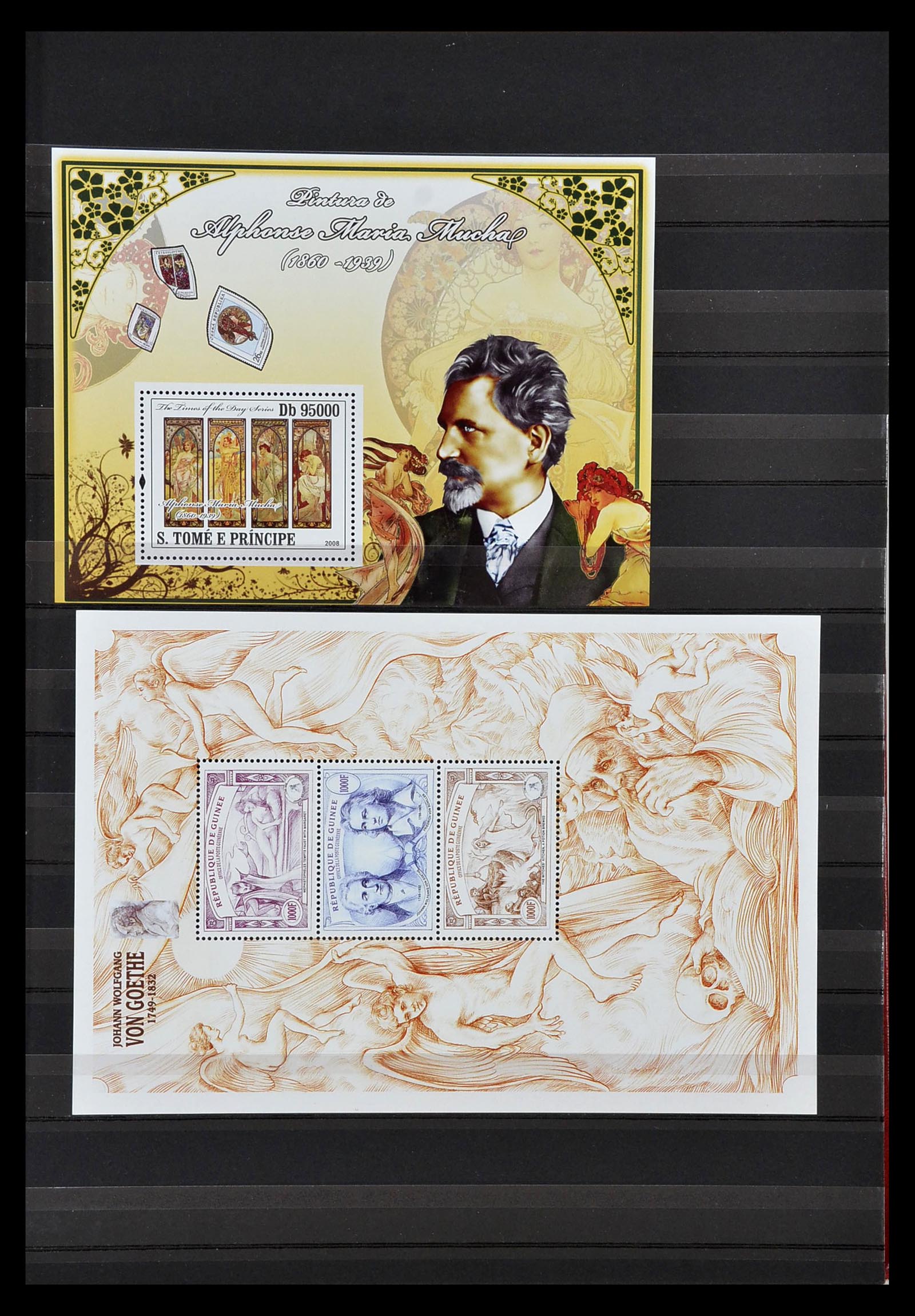 34709 714 - Postzegelverzameling 34709 Wereld blokken 1938-2017!