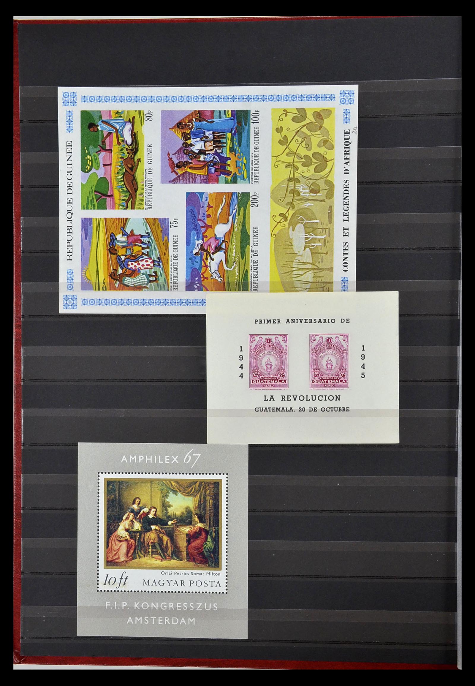 34709 715 - Postzegelverzameling 34709 Wereld blokken 1938-2017!