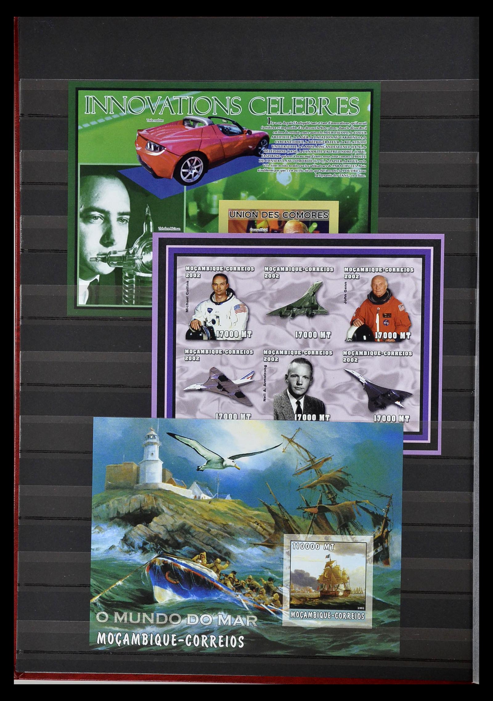 34709 719 - Postzegelverzameling 34709 Wereld blokken 1938-2017!