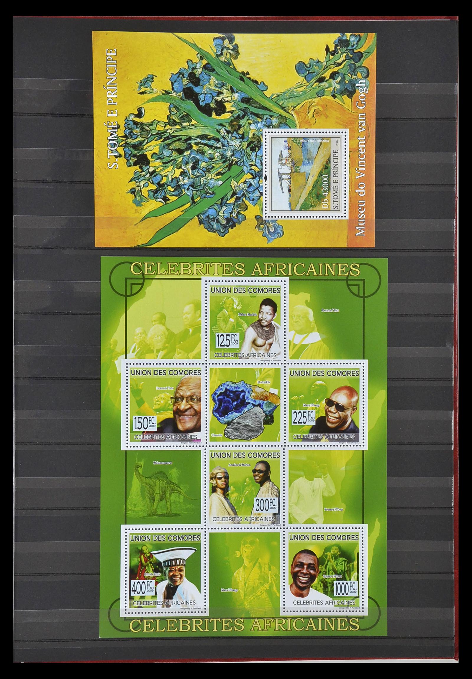 34709 726 - Postzegelverzameling 34709 Wereld blokken 1938-2017!