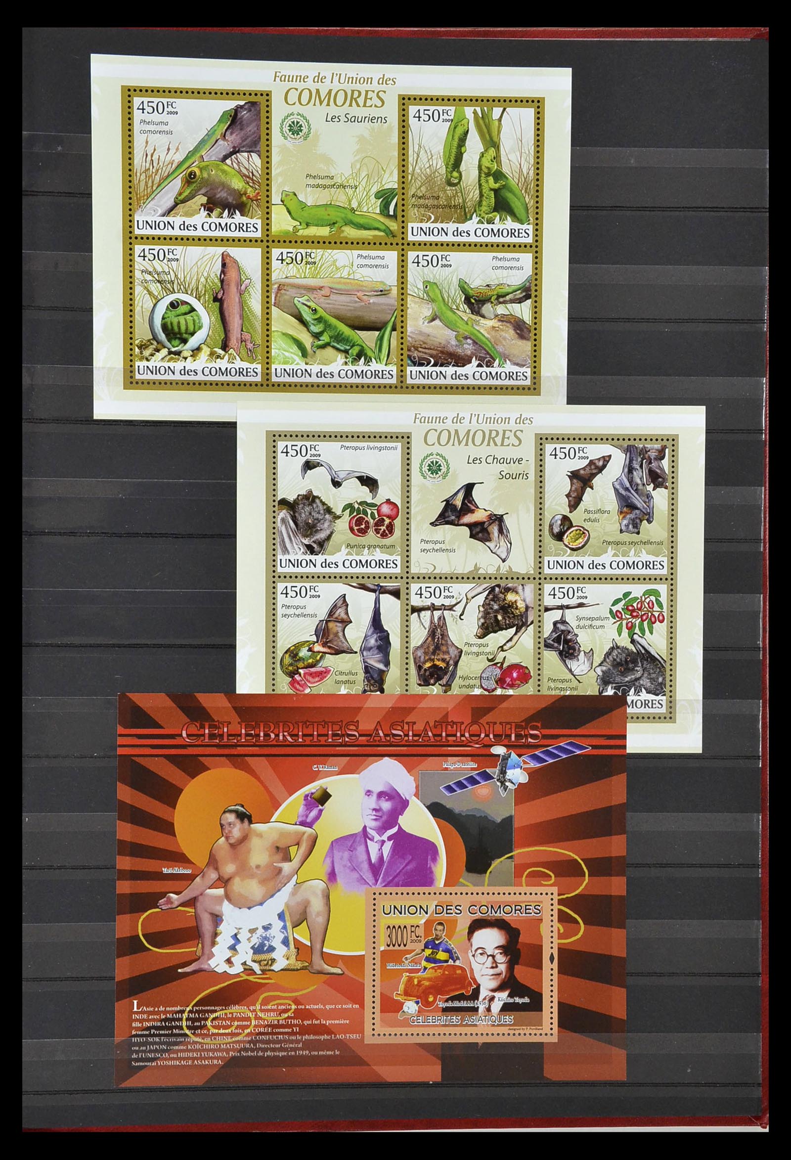 34709 733 - Postzegelverzameling 34709 Wereld blokken 1938-2017!