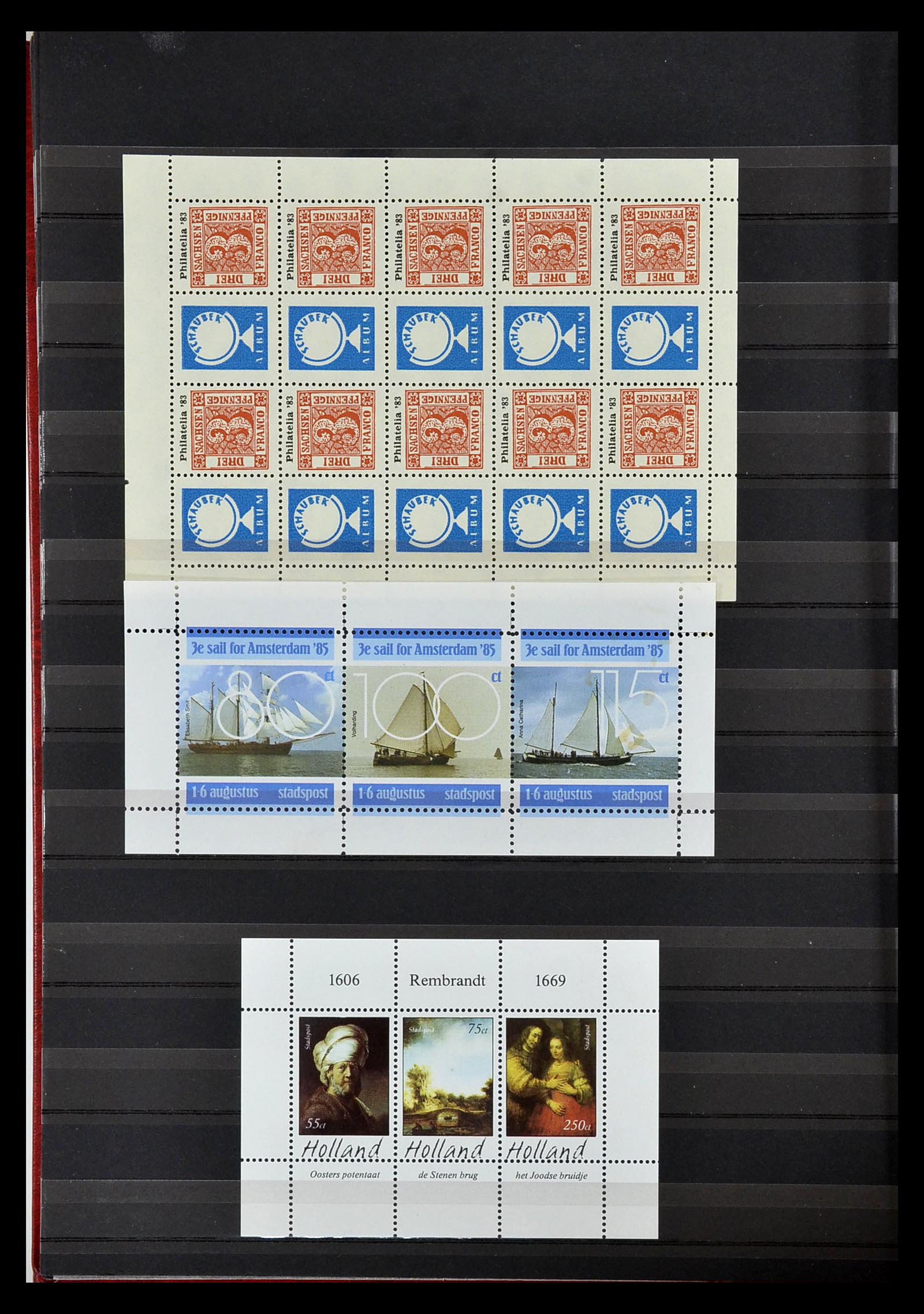 34709 735 - Postzegelverzameling 34709 Wereld blokken 1938-2017!