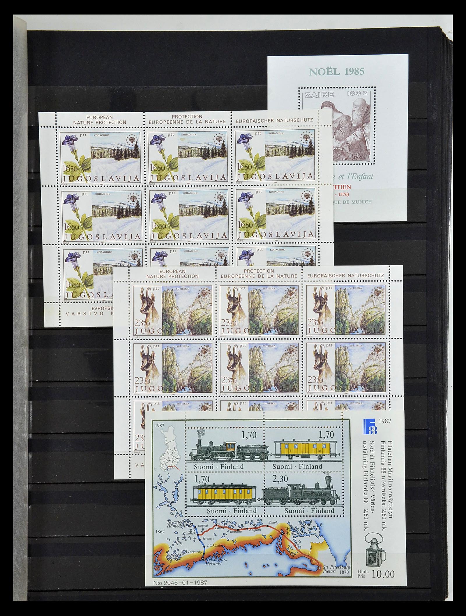 34709 740 - Stamp Collection 34709 World souvenir sheets 1938-2017!