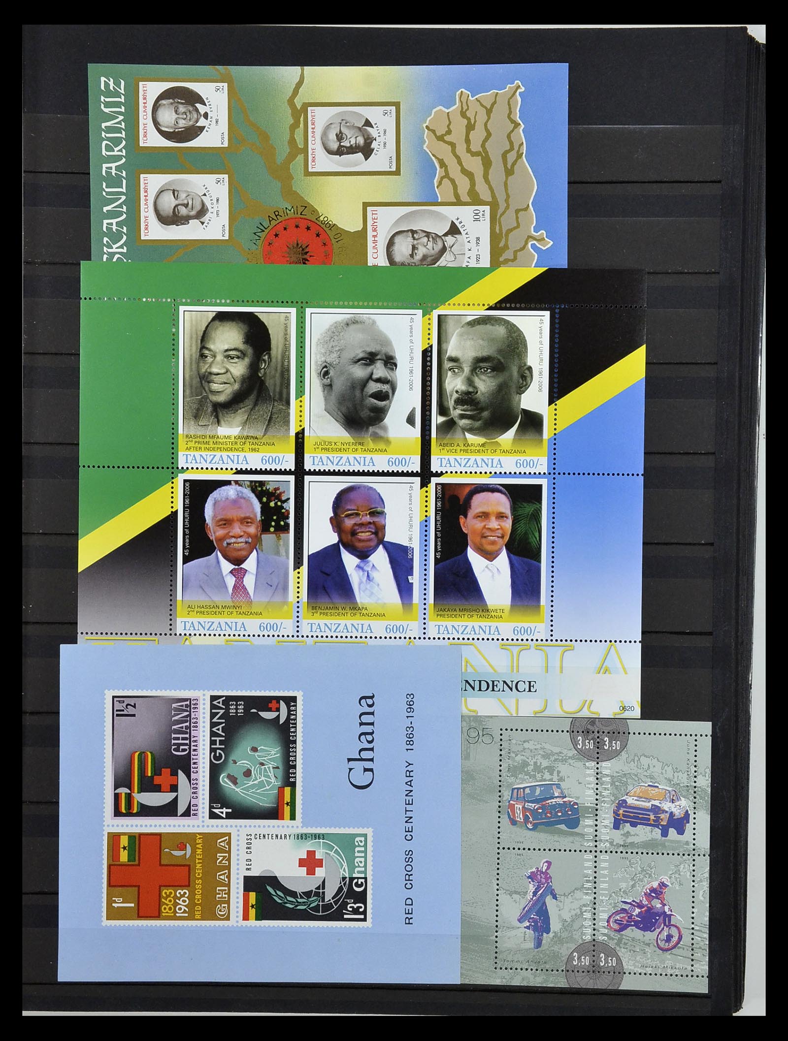 34709 743 - Postzegelverzameling 34709 Wereld blokken 1938-2017!