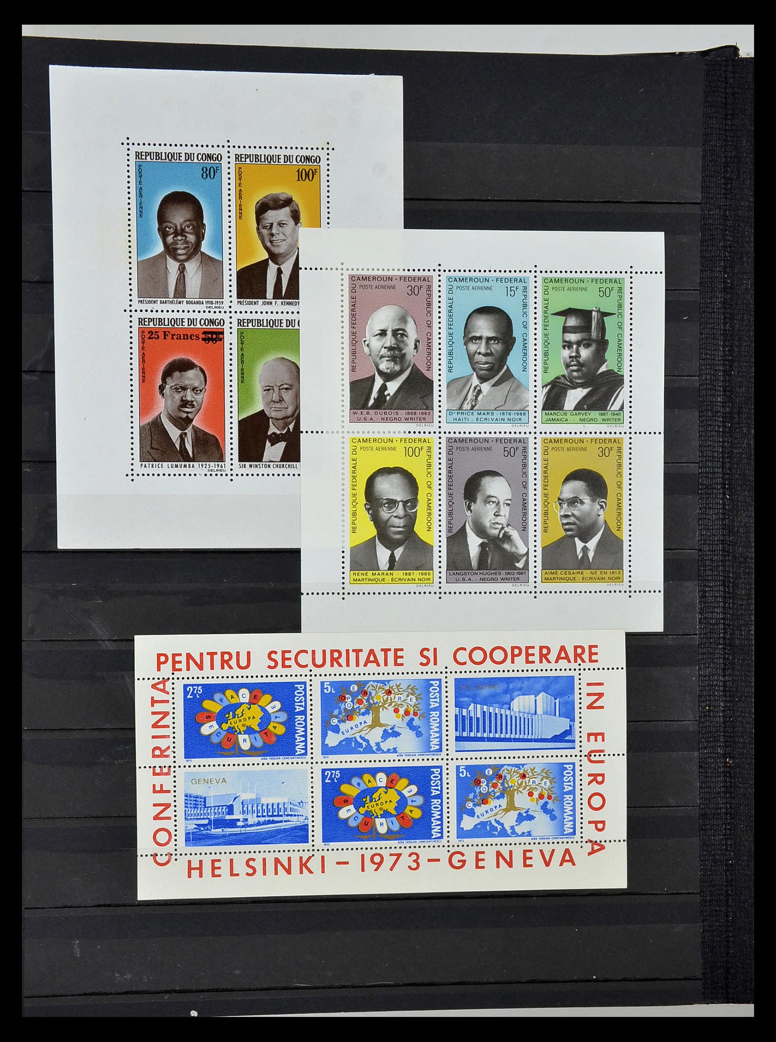 34709 748 - Postzegelverzameling 34709 Wereld blokken 1938-2017!