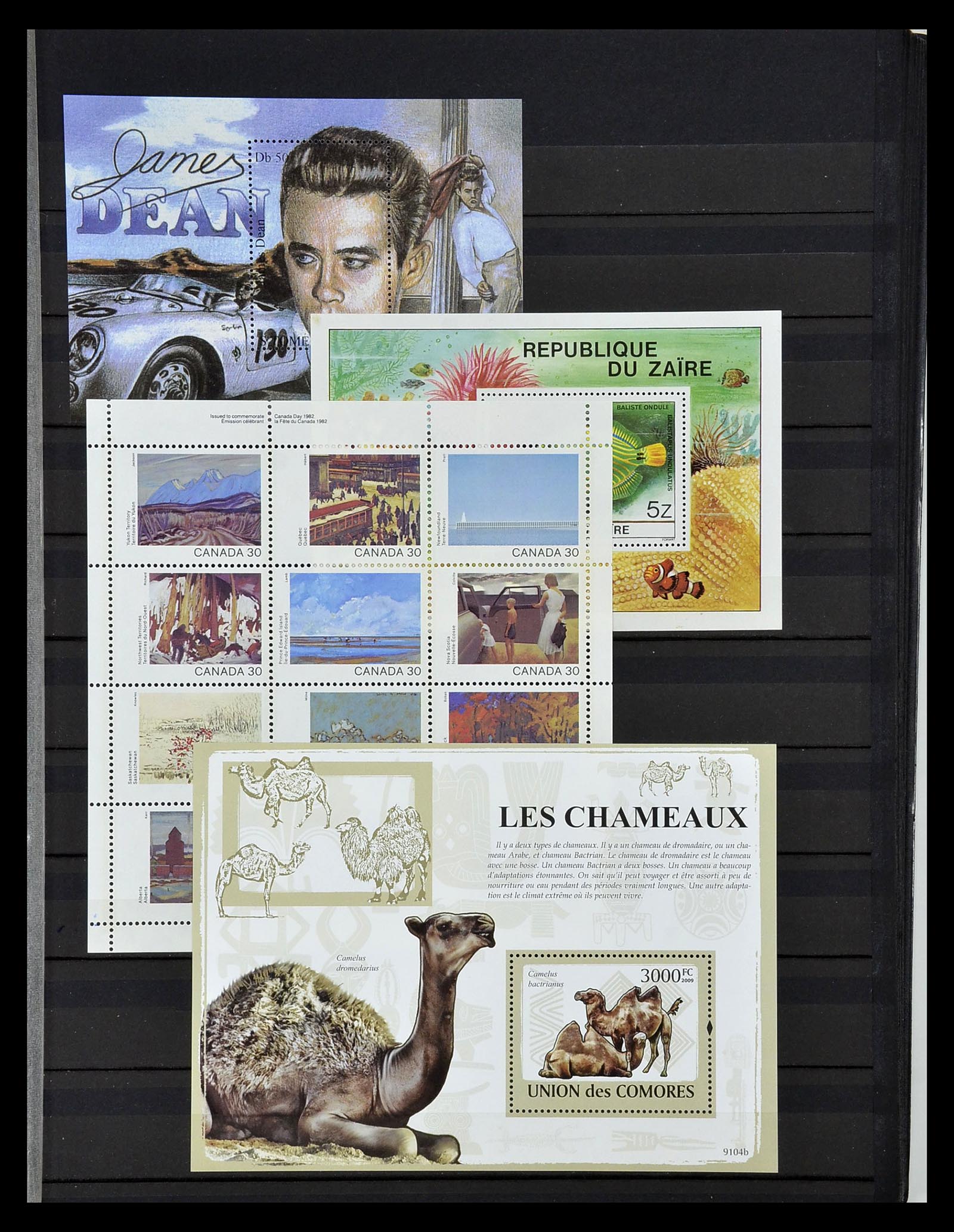 34709 753 - Stamp Collection 34709 World souvenir sheets 1938-2017!