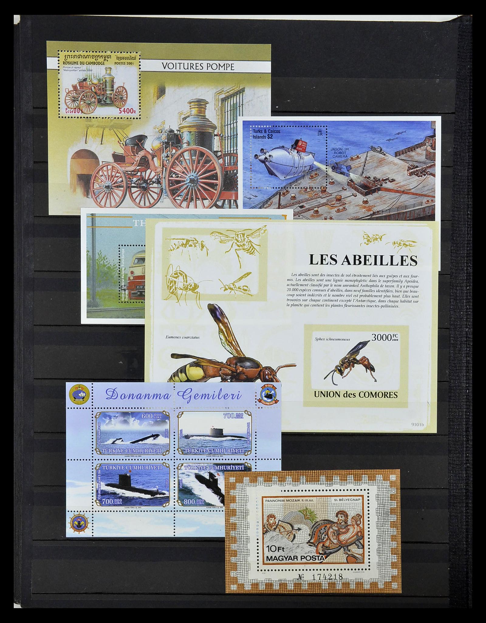 34709 755 - Postzegelverzameling 34709 Wereld blokken 1938-2017!