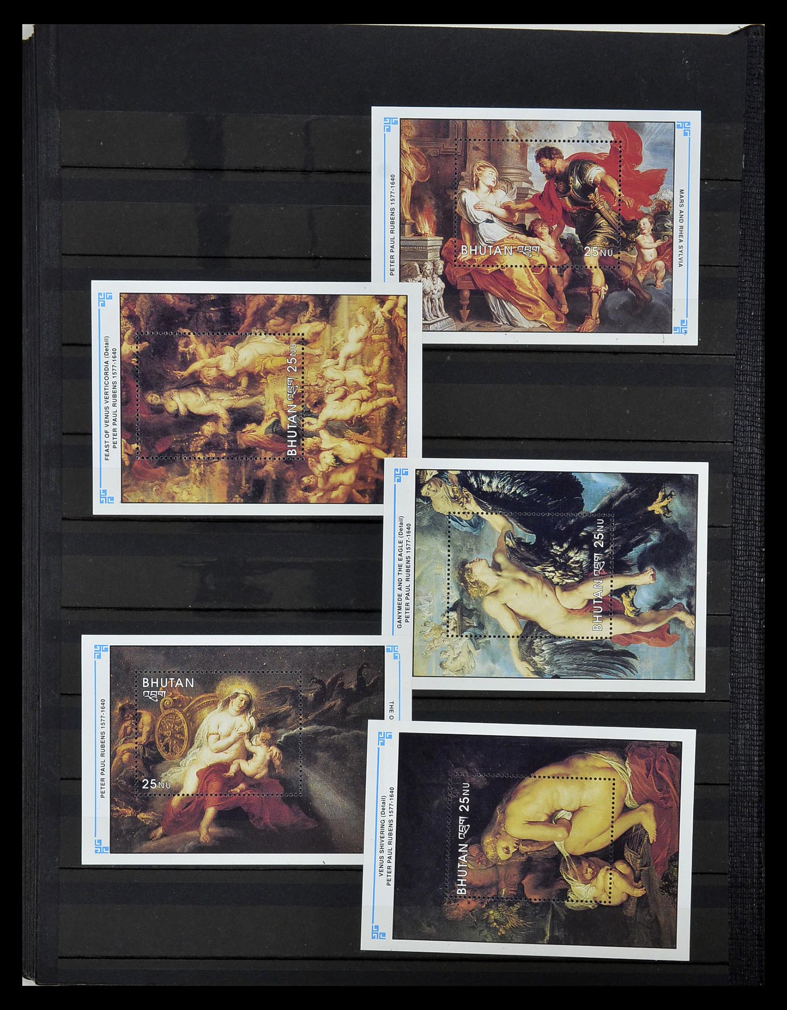 34709 756 - Postzegelverzameling 34709 Wereld blokken 1938-2017!