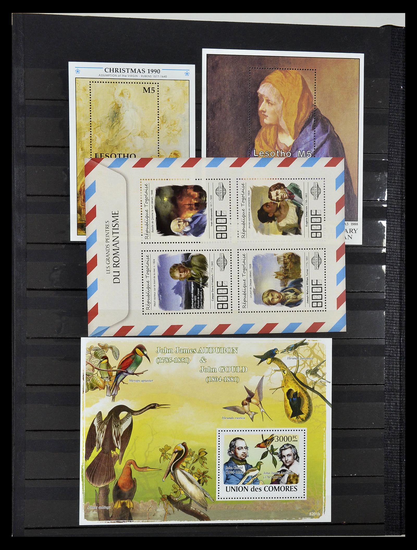 34709 762 - Postzegelverzameling 34709 Wereld blokken 1938-2017!