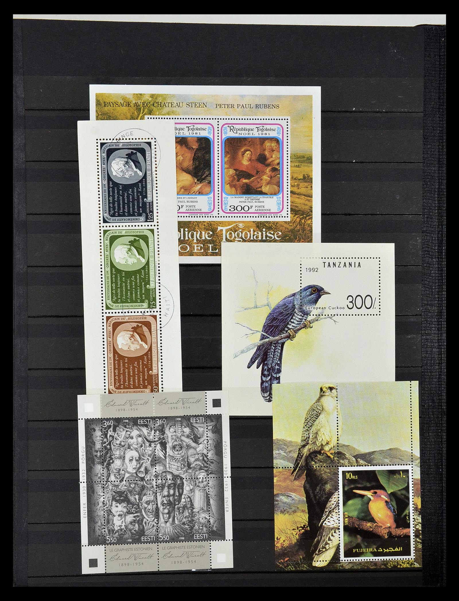 34709 765 - Stamp Collection 34709 World souvenir sheets 1938-2017!