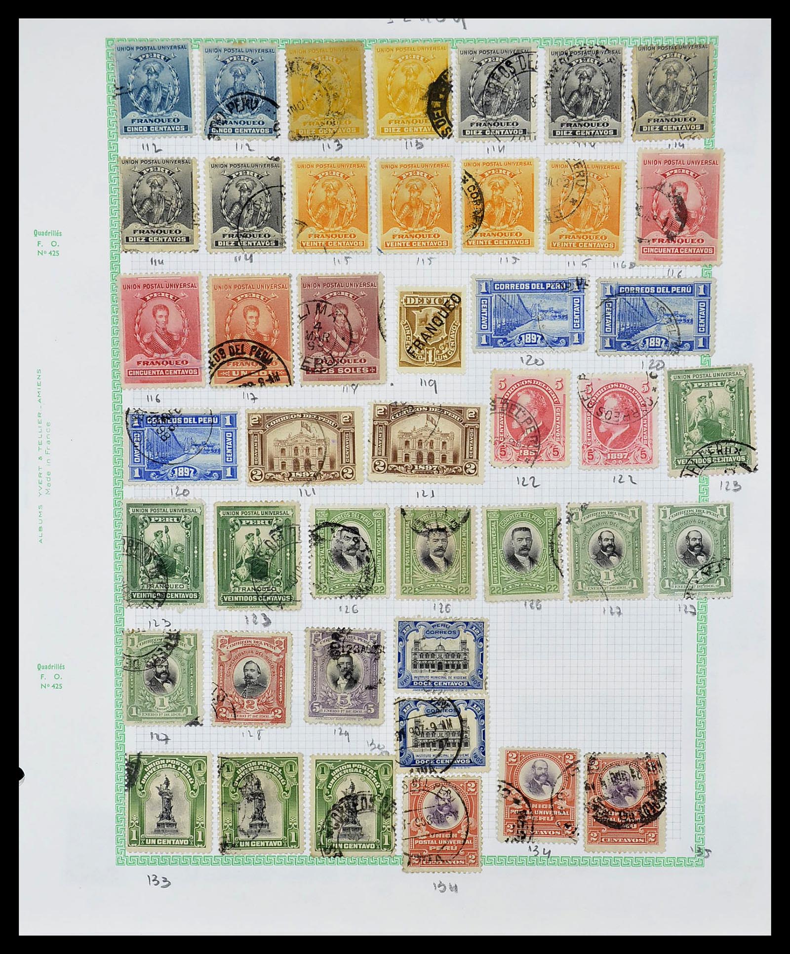 34711 024 - Postzegelverzameling 34711 Peru 1858-1978.