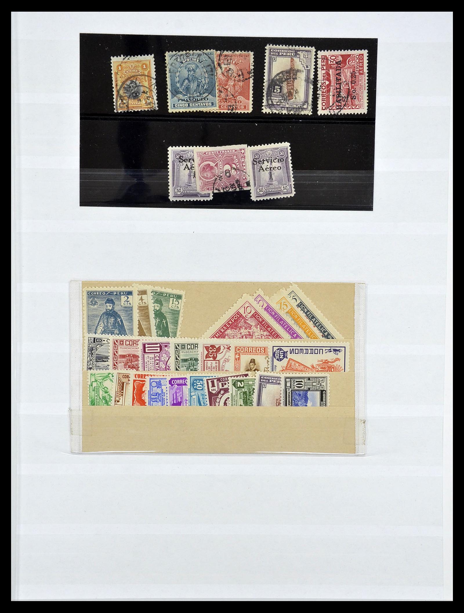 34711 050 - Postzegelverzameling 34711 Peru 1858-1978.