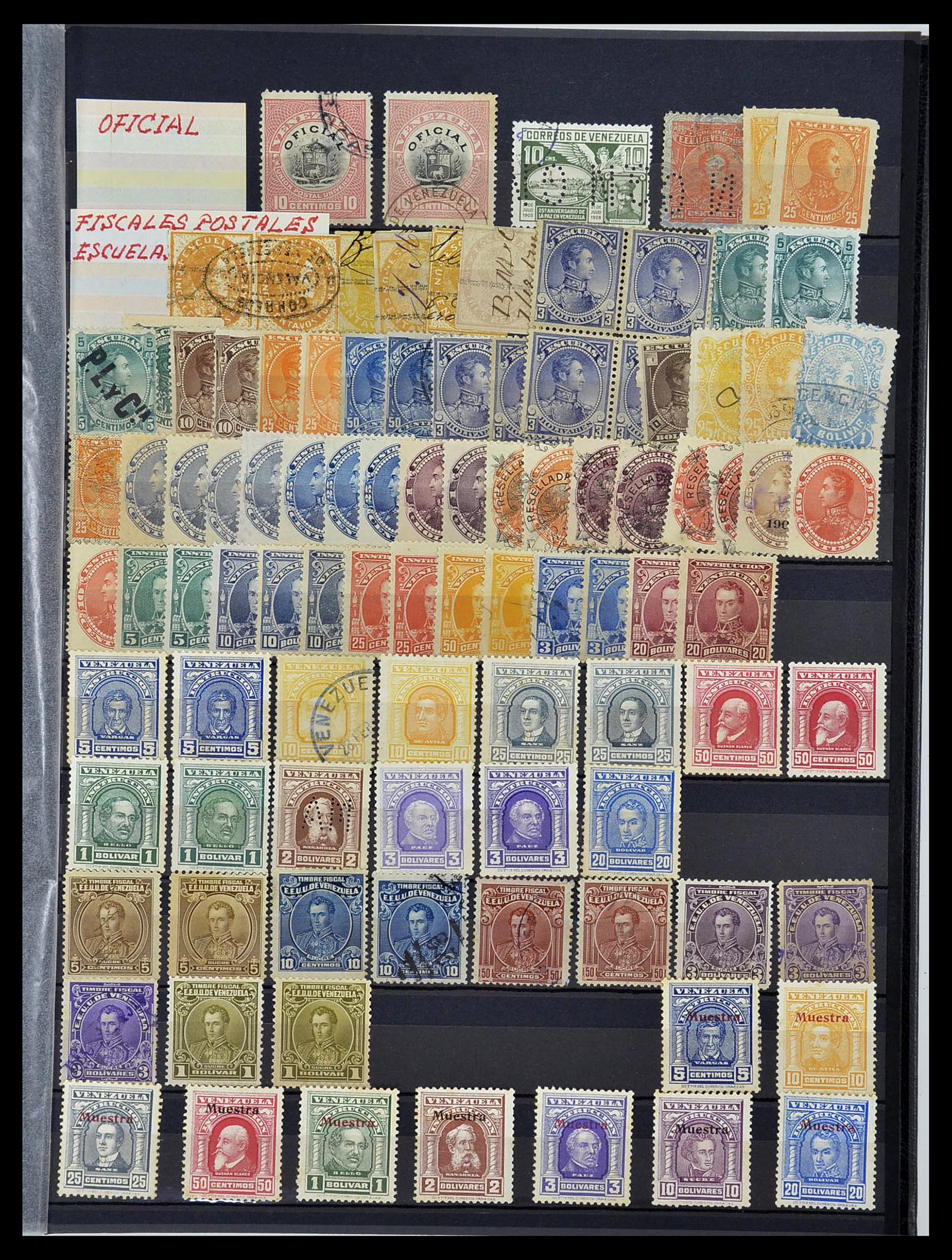 34715 003 - Postzegelverzameling 34715 Venezuela 1859-2006.