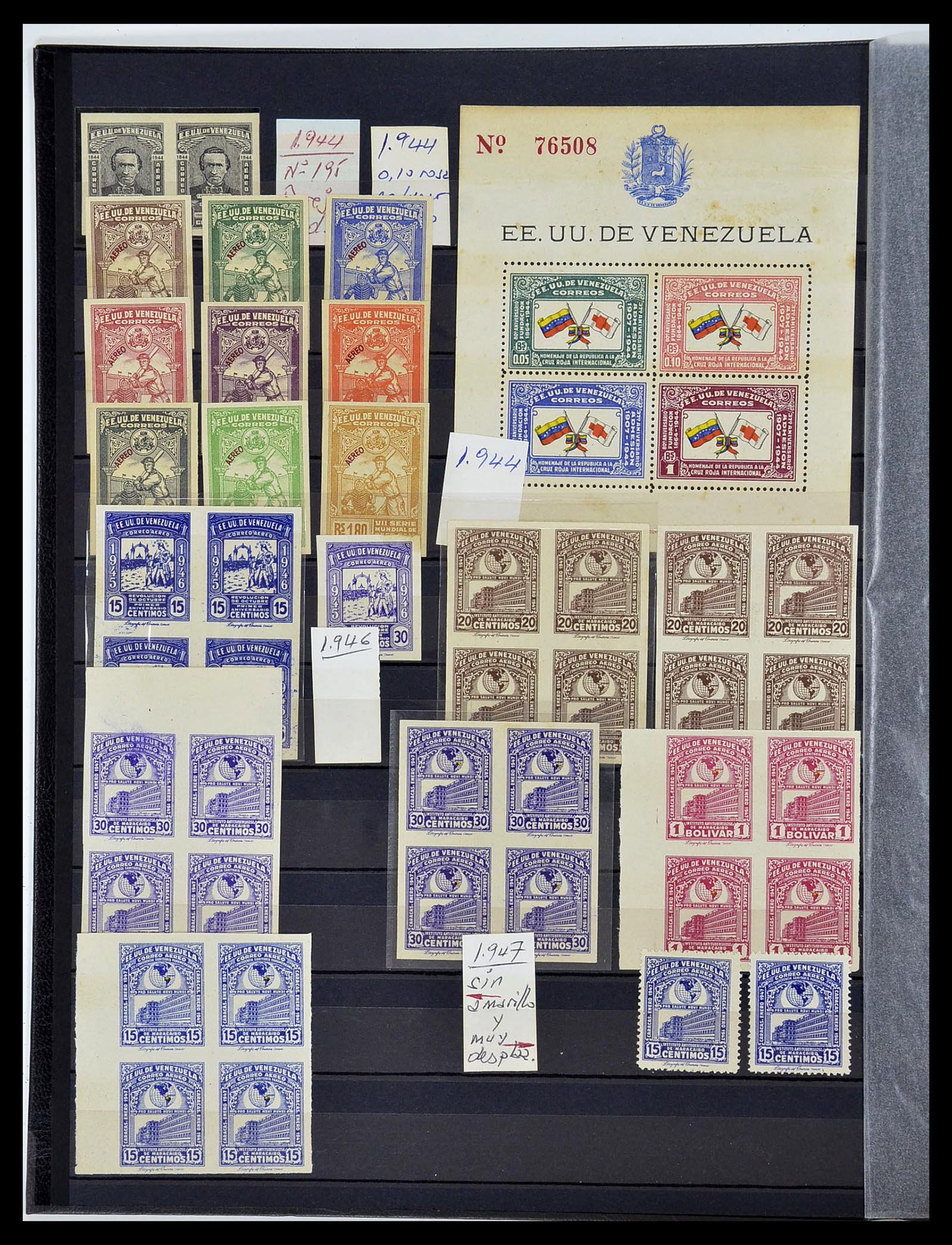34715 004 - Postzegelverzameling 34715 Venezuela 1859-2006.
