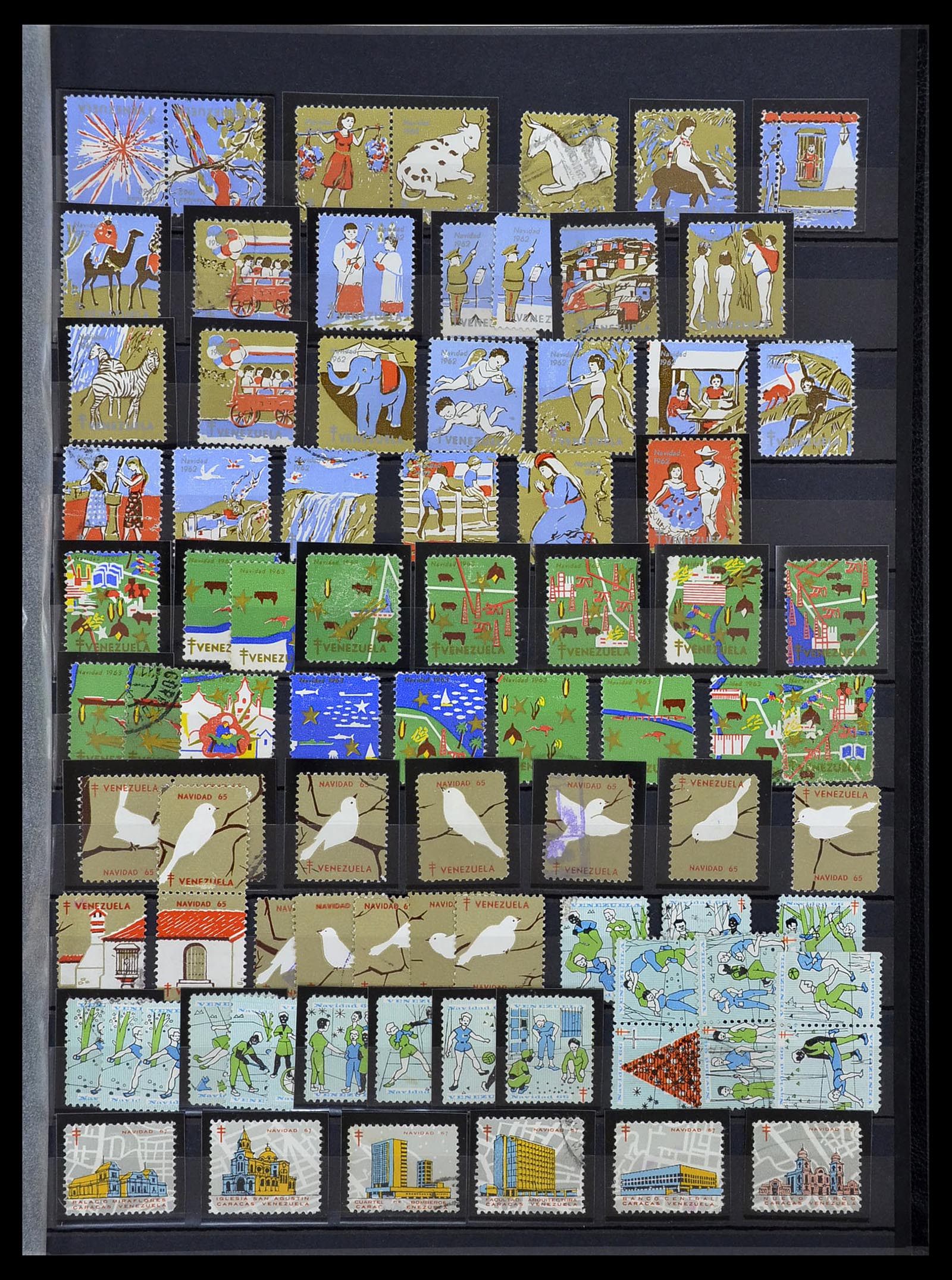 34715 007 - Stamp Collection 34715 Venezuela 1859-2006.
