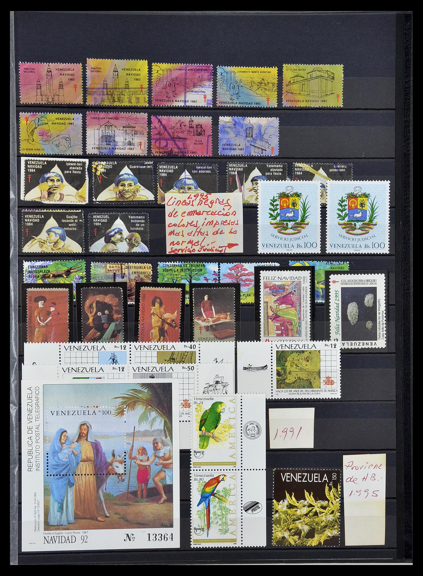 34715 012 - Postzegelverzameling 34715 Venezuela 1859-2006.