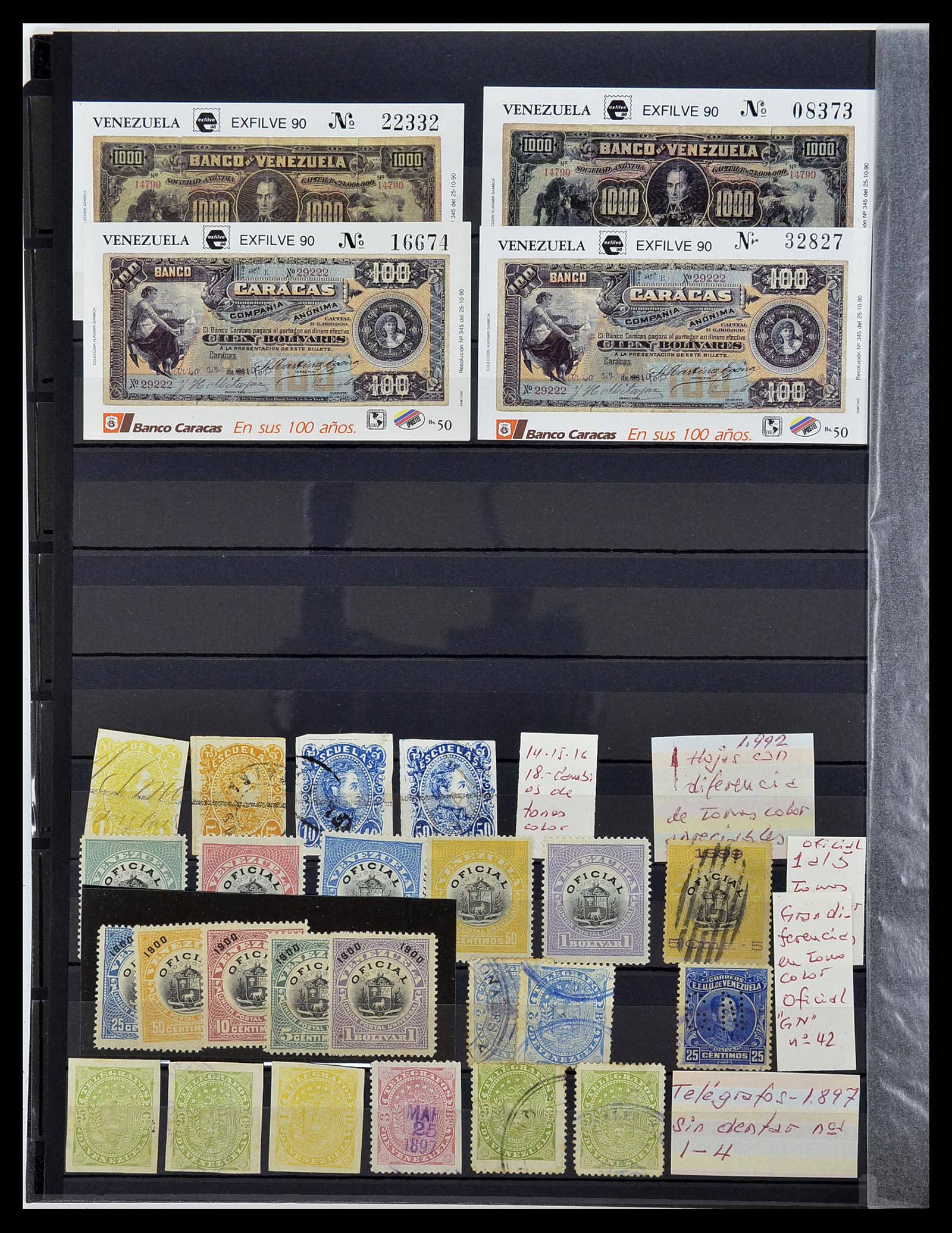 34715 013 - Postzegelverzameling 34715 Venezuela 1859-2006.