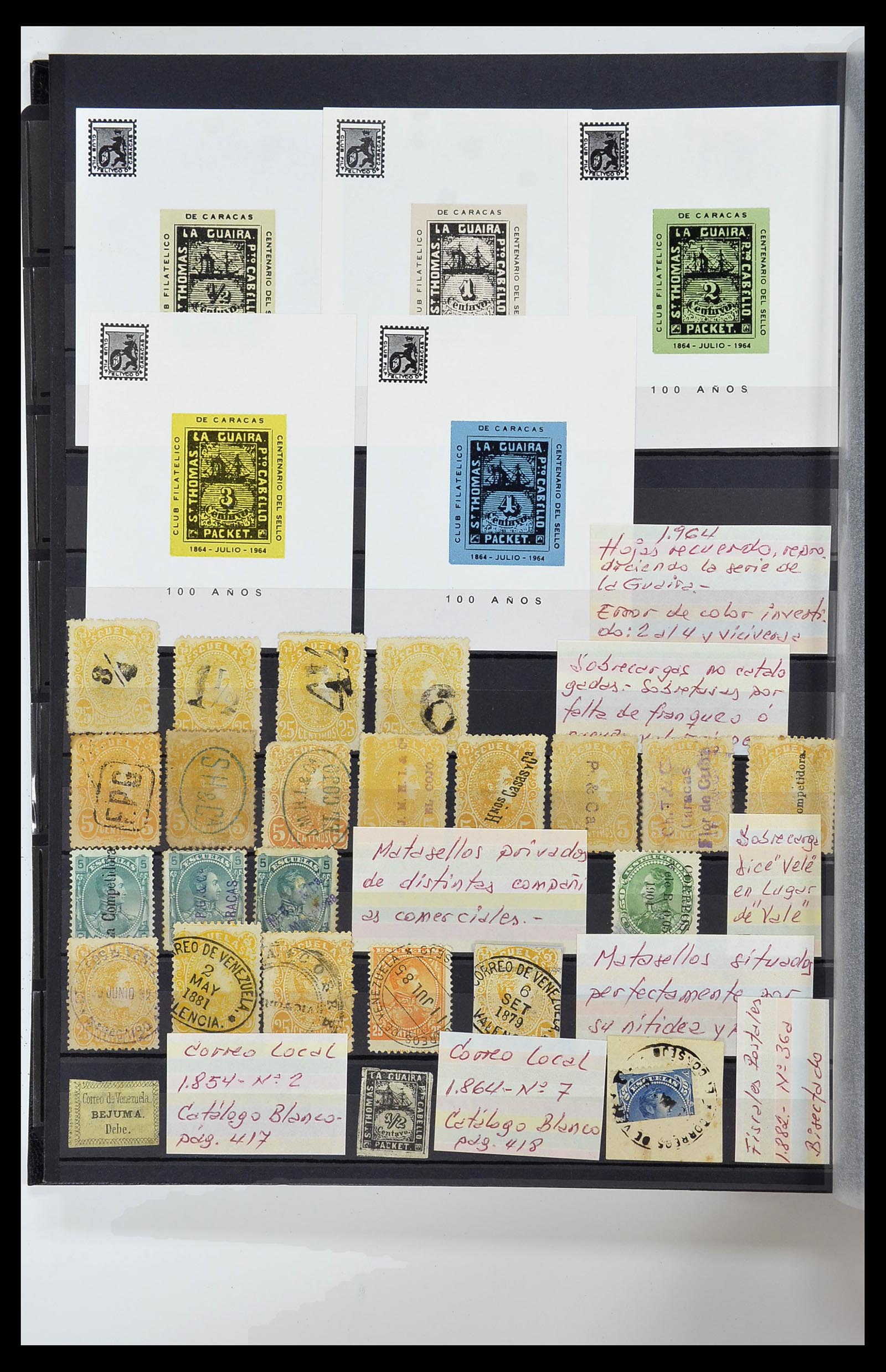 34715 015 - Postzegelverzameling 34715 Venezuela 1859-2006.