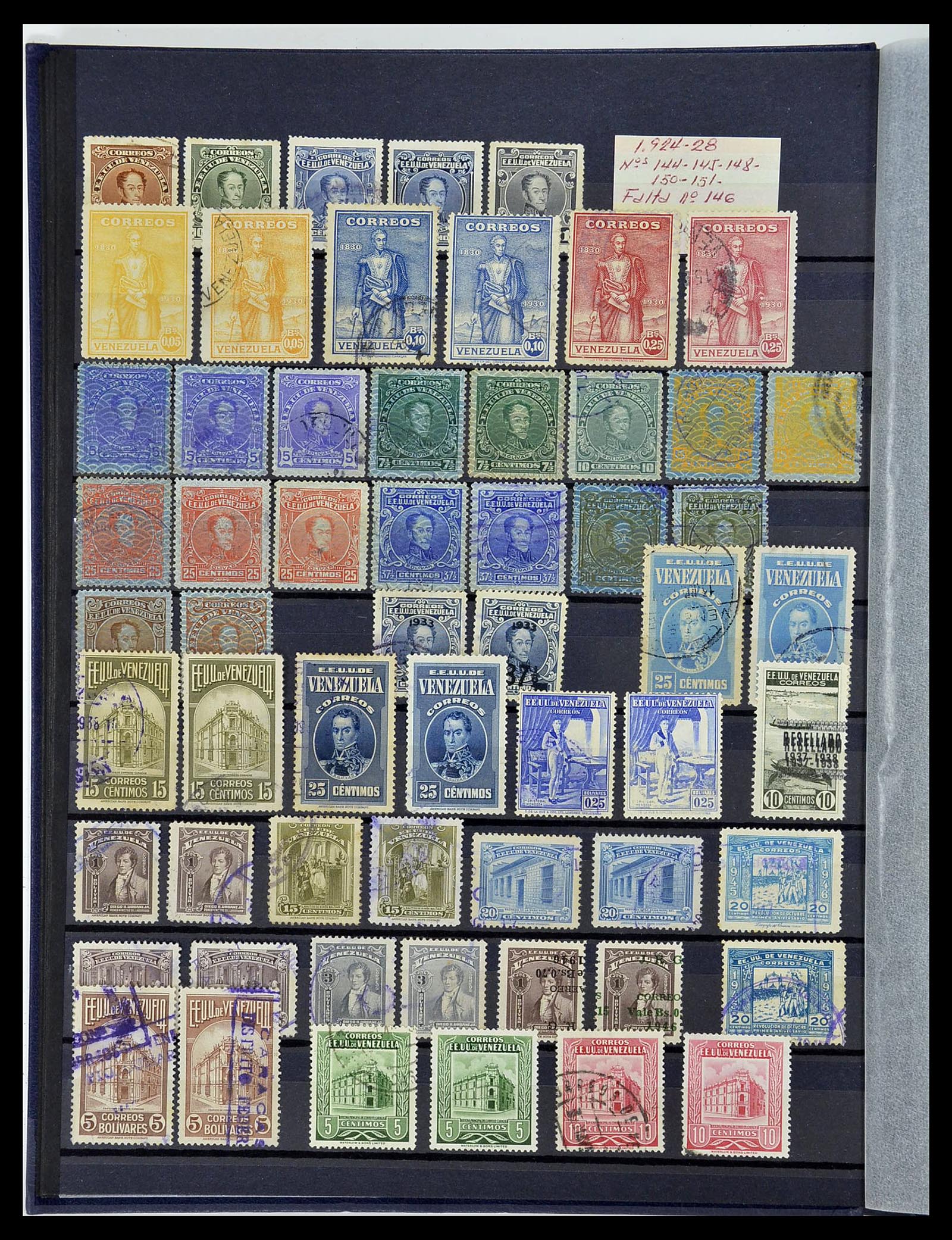 34715 029 - Postzegelverzameling 34715 Venezuela 1859-2006.