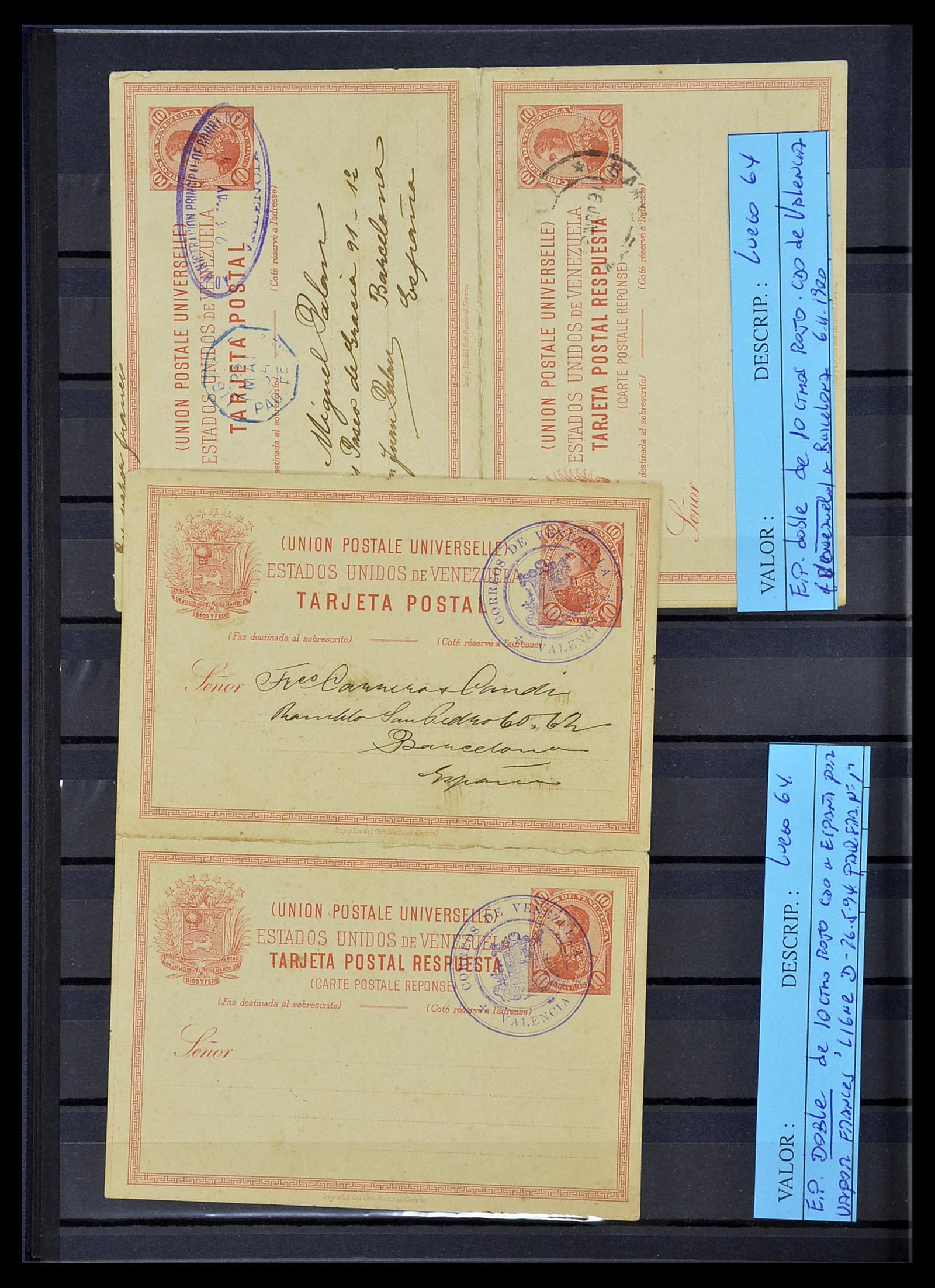 34715 033 - Stamp Collection 34715 Venezuela 1859-2006.