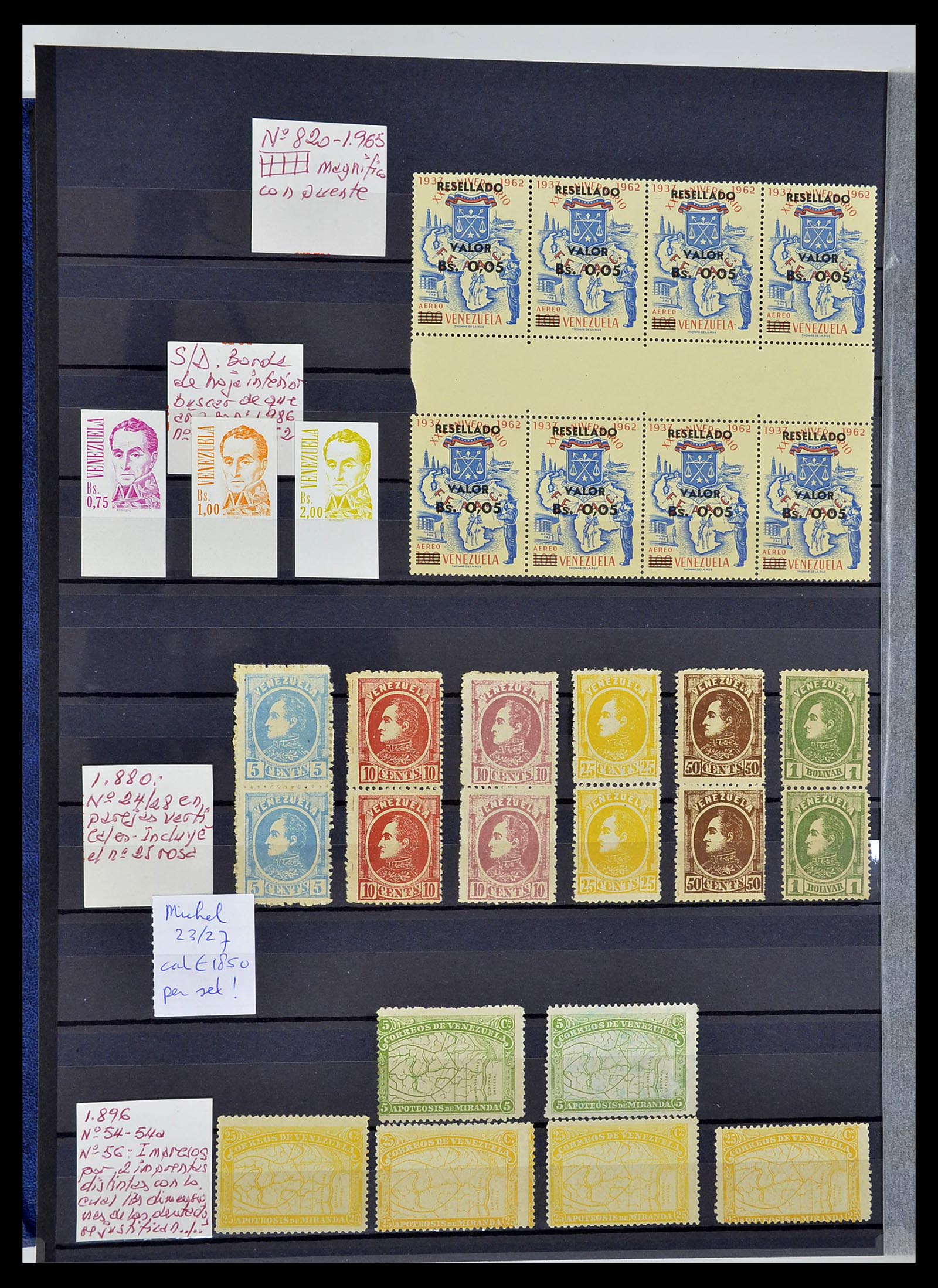 34715 043 - Postzegelverzameling 34715 Venezuela 1859-2006.